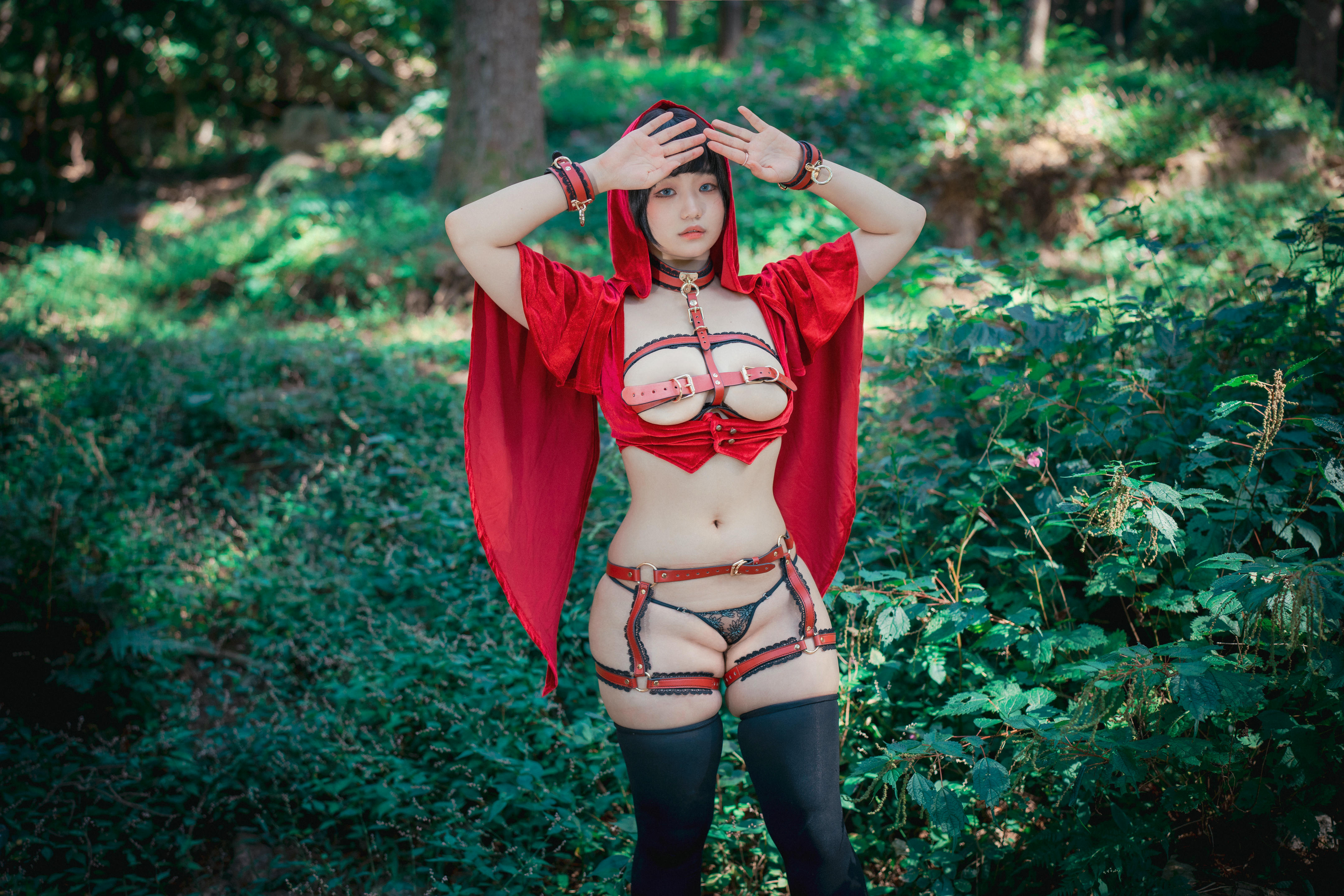 韩国美女-DJAWA Photo Vol.0195 - Mimmi Naughty Red Hiring Hood [125P 3.17GB]_第1集