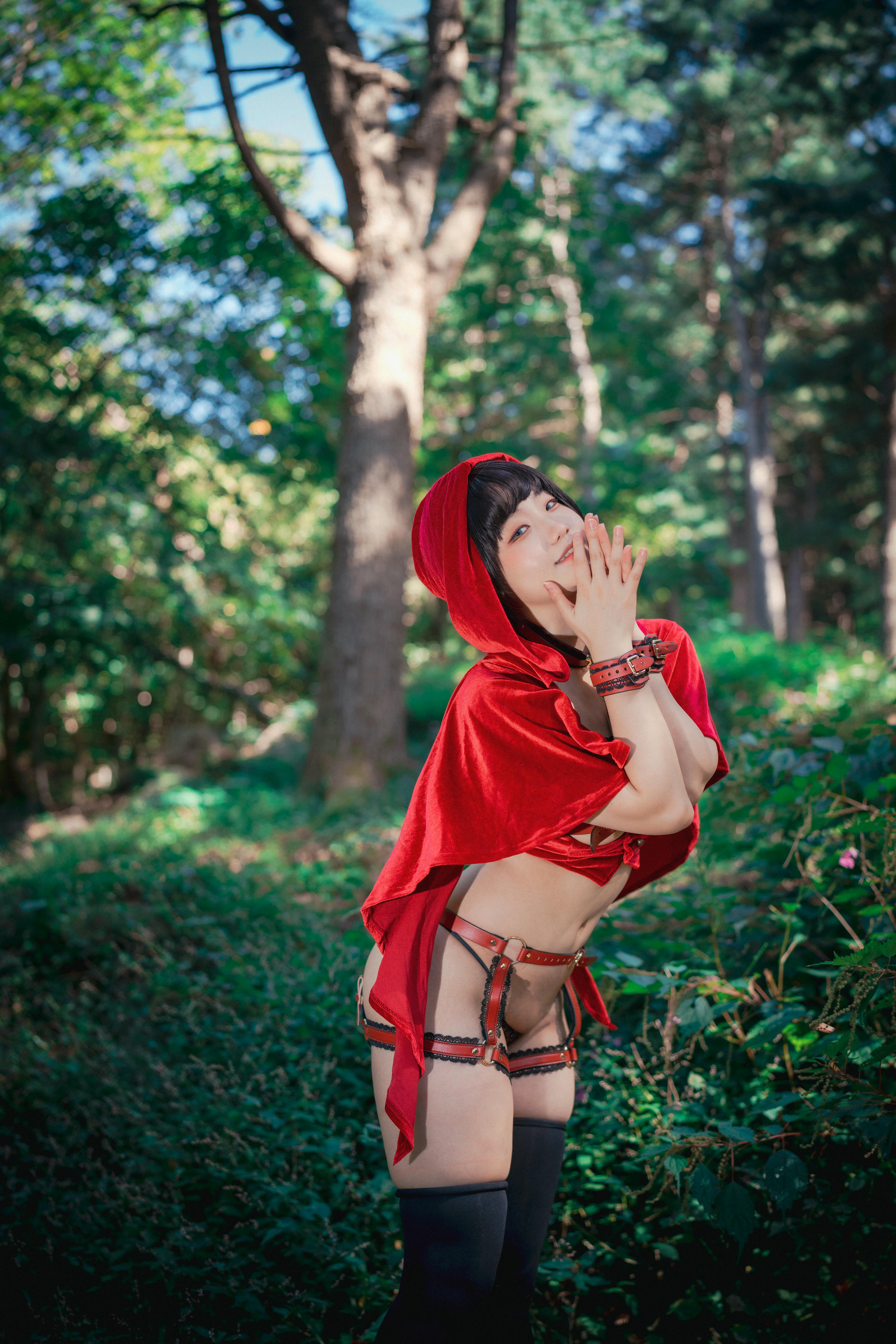 韩国美女-DJAWA Photo Vol.0195 - Mimmi Naughty Red Hiring Hood [125P 3.17GB]_第1集