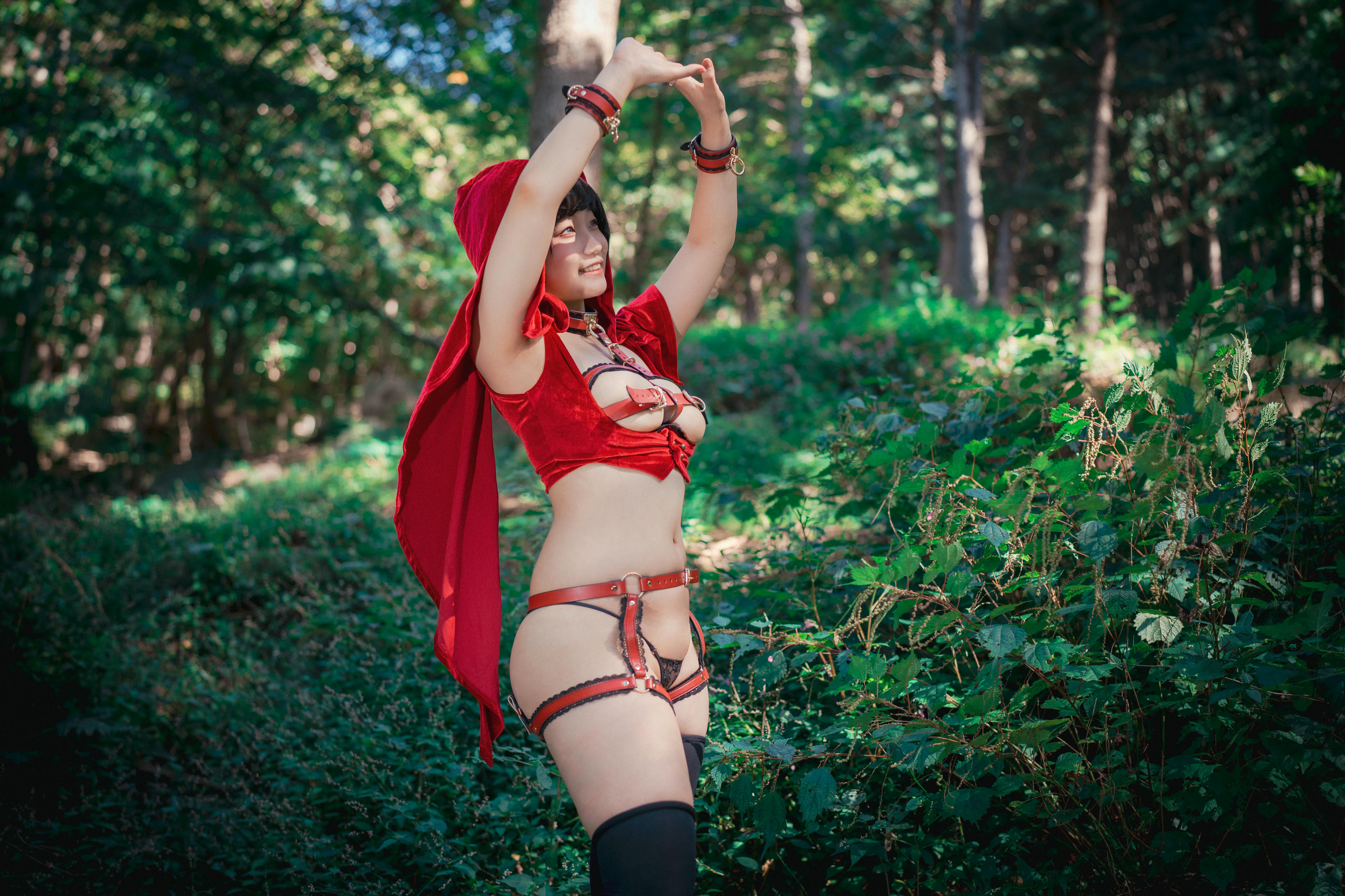 韩国美女-DJAWA Photo Vol.0195 - Mimmi Naughty Red Hiring Hood [125P 3.17GB]_第1集