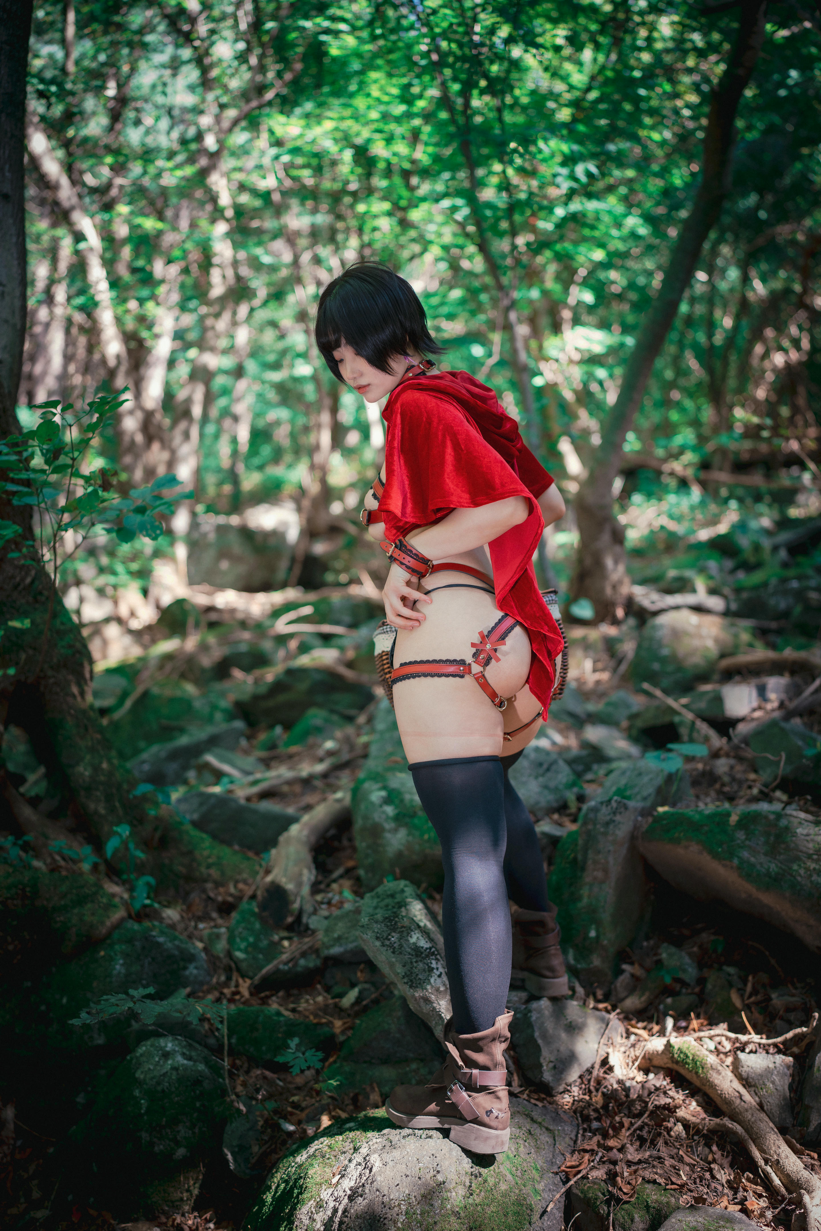 韩国美女-DJAWA Photo Vol.0195 - Mimmi Naughty Red Hiring Hood [125P 3.17GB]_第2集