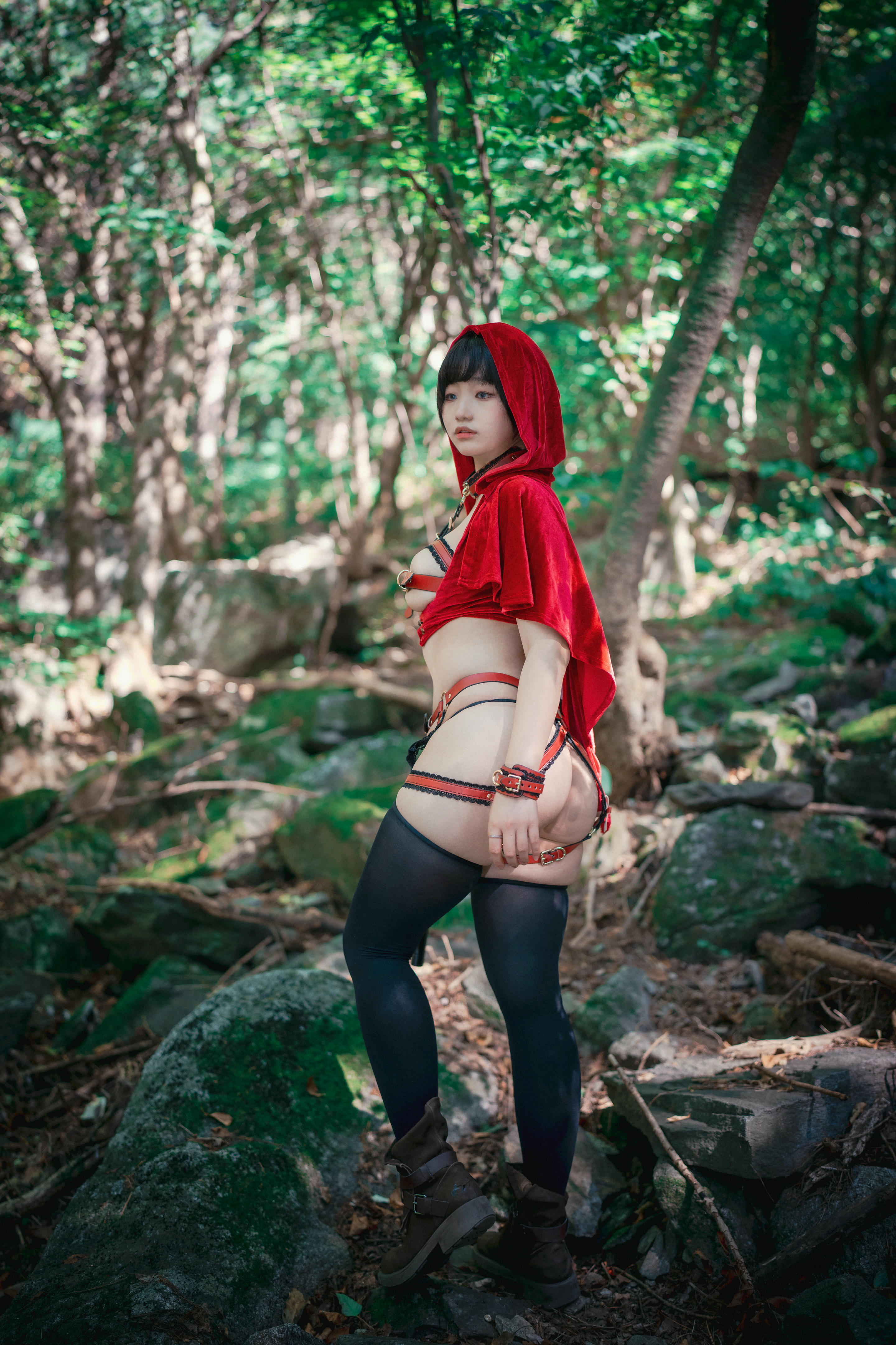 韩国美女-DJAWA Photo Vol.0195 - Mimmi Naughty Red Hiring Hood [125P 3.17GB]_第2集