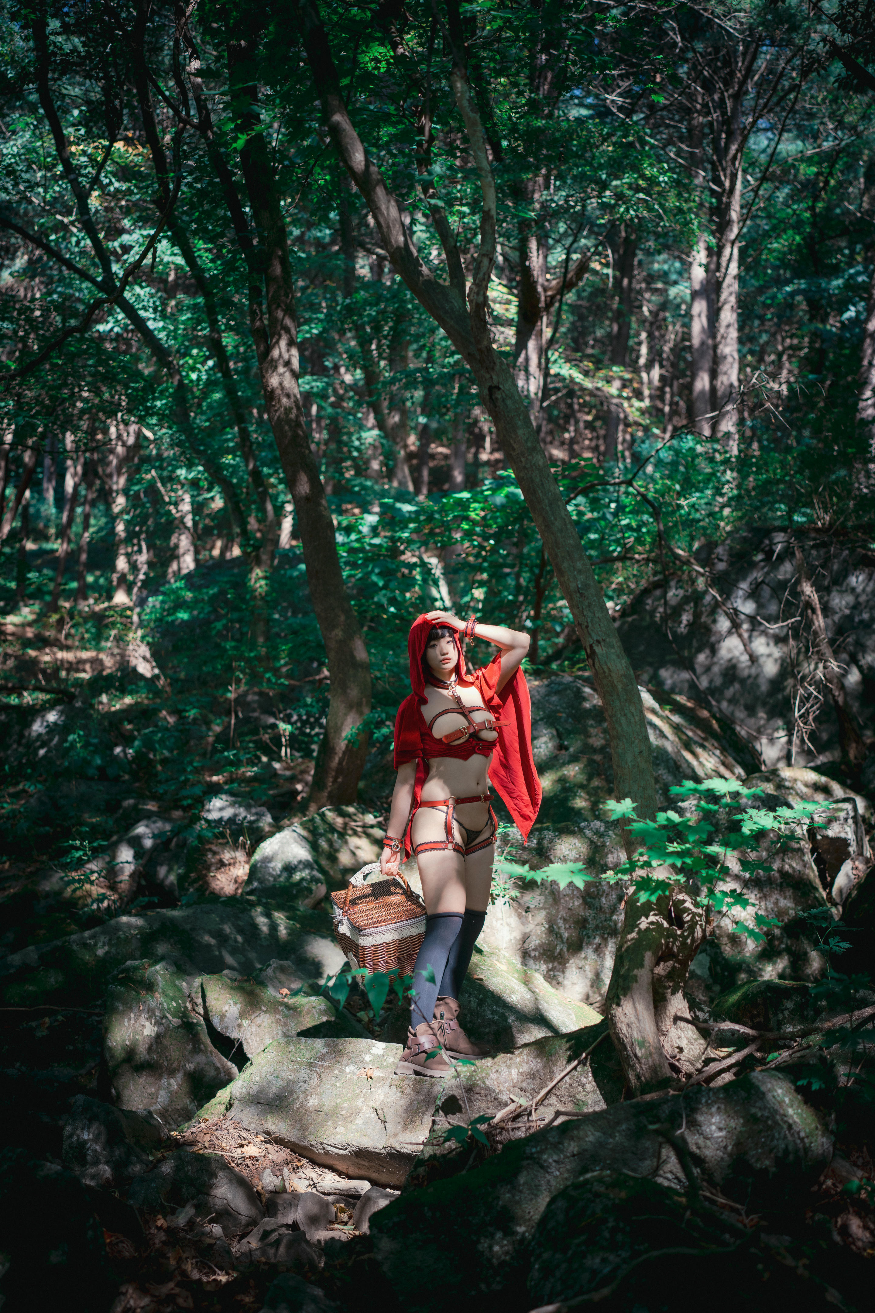 韩国美女-DJAWA Photo Vol.0195 - Mimmi Naughty Red Hiring Hood [125P 3.17GB]_第2集