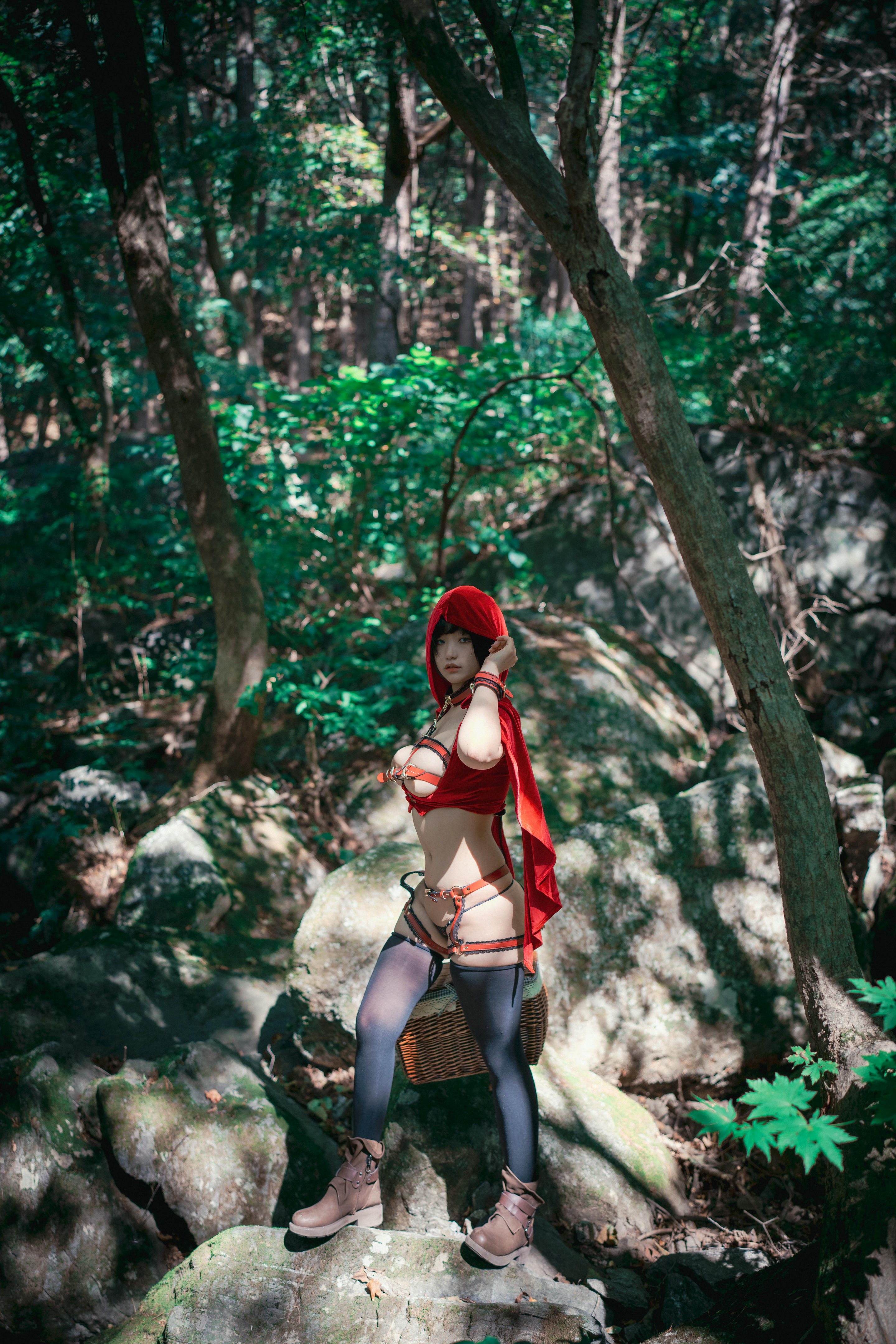 韩国美女-DJAWA Photo Vol.0195 - Mimmi Naughty Red Hiring Hood [125P 3.17GB]_第2集