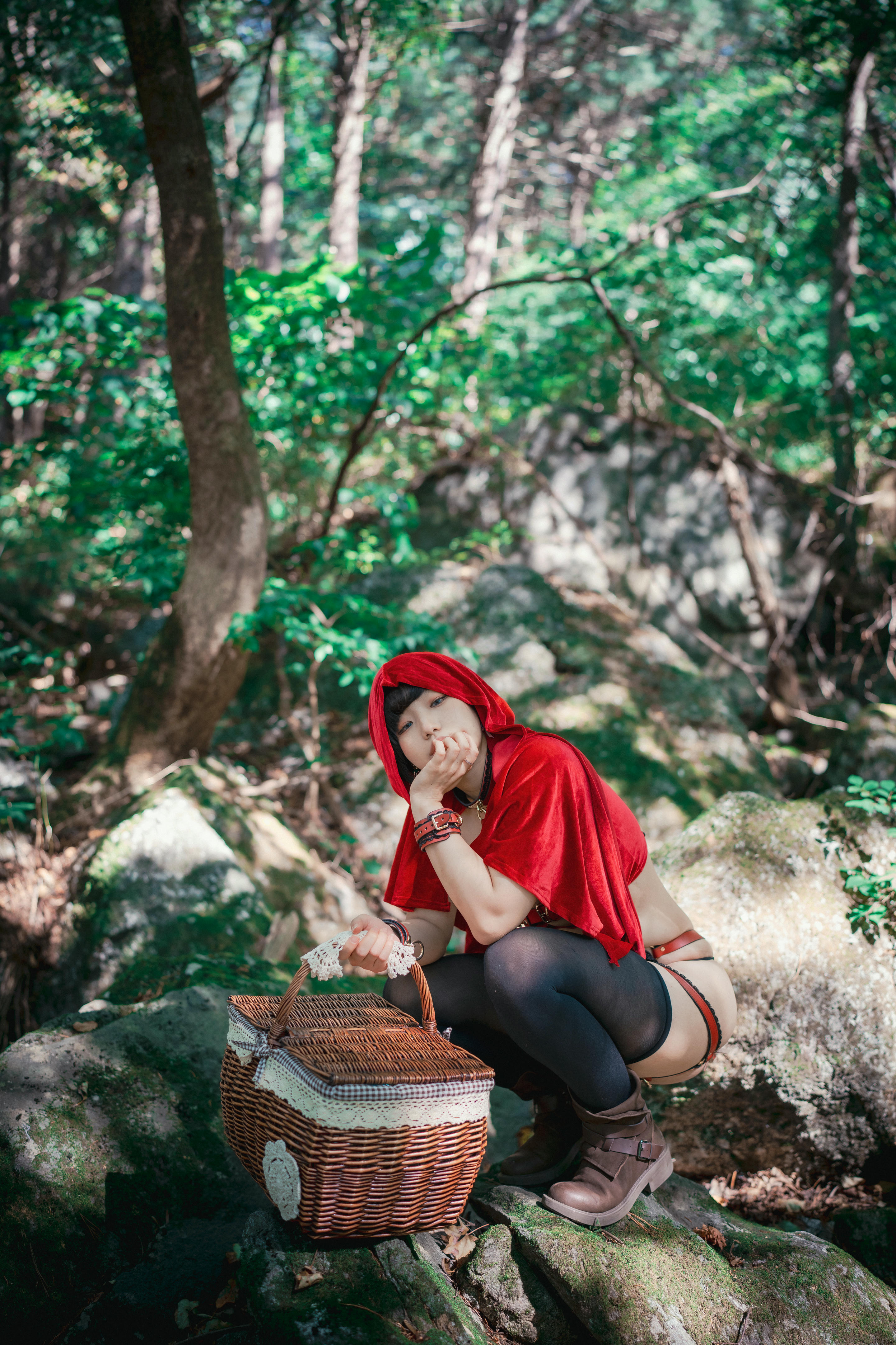 韩国美女-DJAWA Photo Vol.0195 - Mimmi Naughty Red Hiring Hood [125P 3.17GB]_第3集