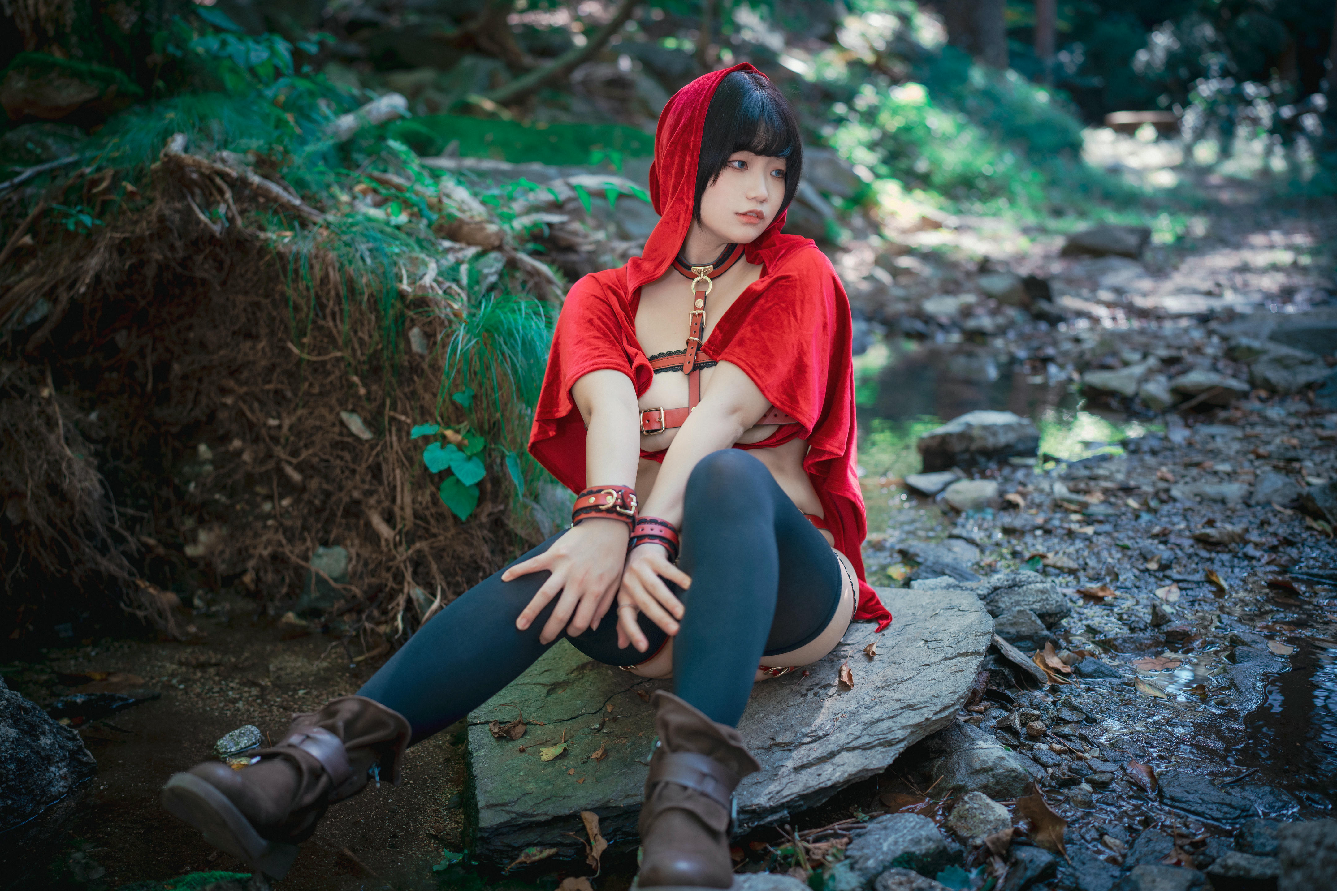 韩国美女-DJAWA Photo Vol.0195 - Mimmi Naughty Red Hiring Hood [125P 3.17GB]_第3集