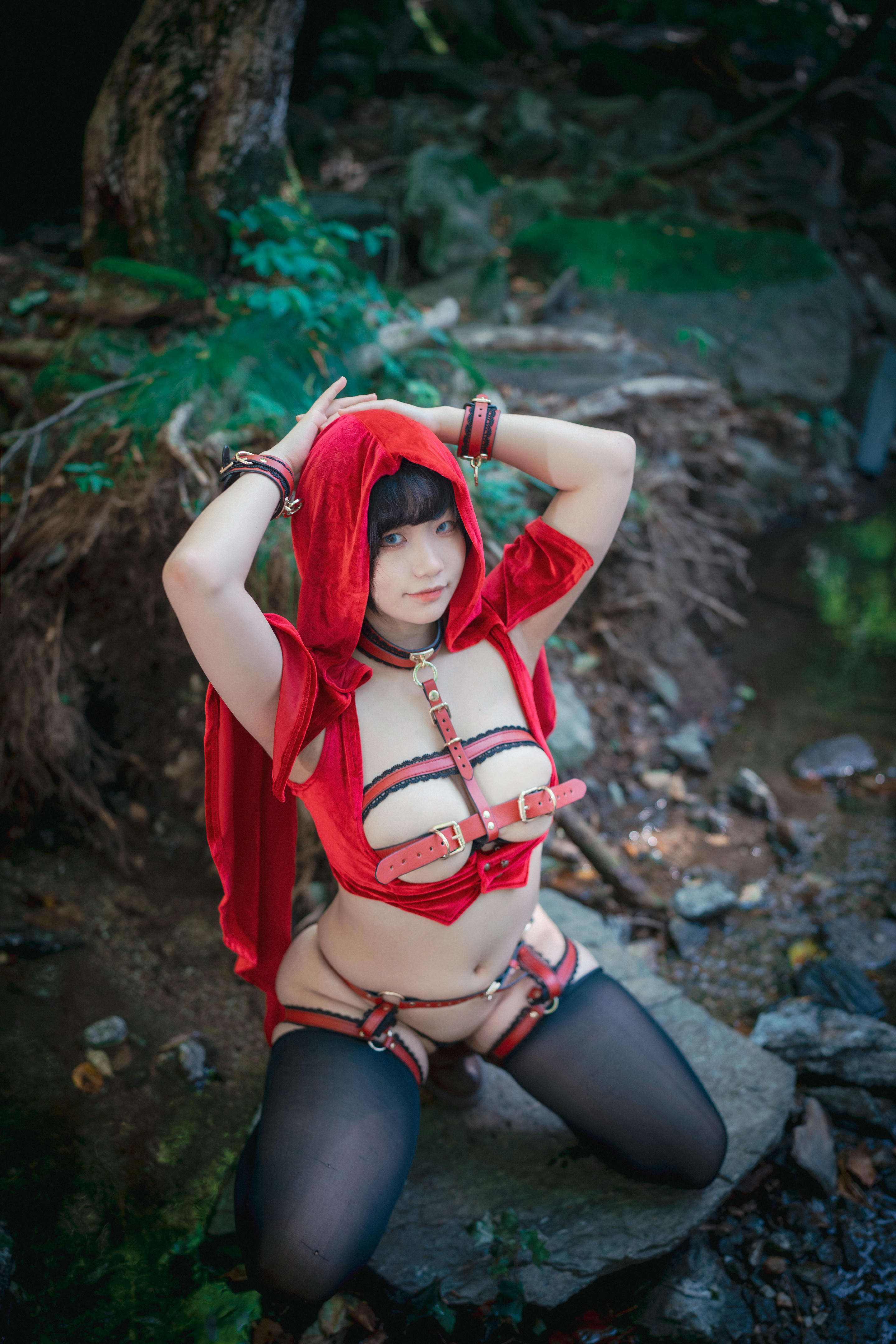 韩国美女-DJAWA Photo Vol.0195 - Mimmi Naughty Red Hiring Hood [125P 3.17GB]_第4集