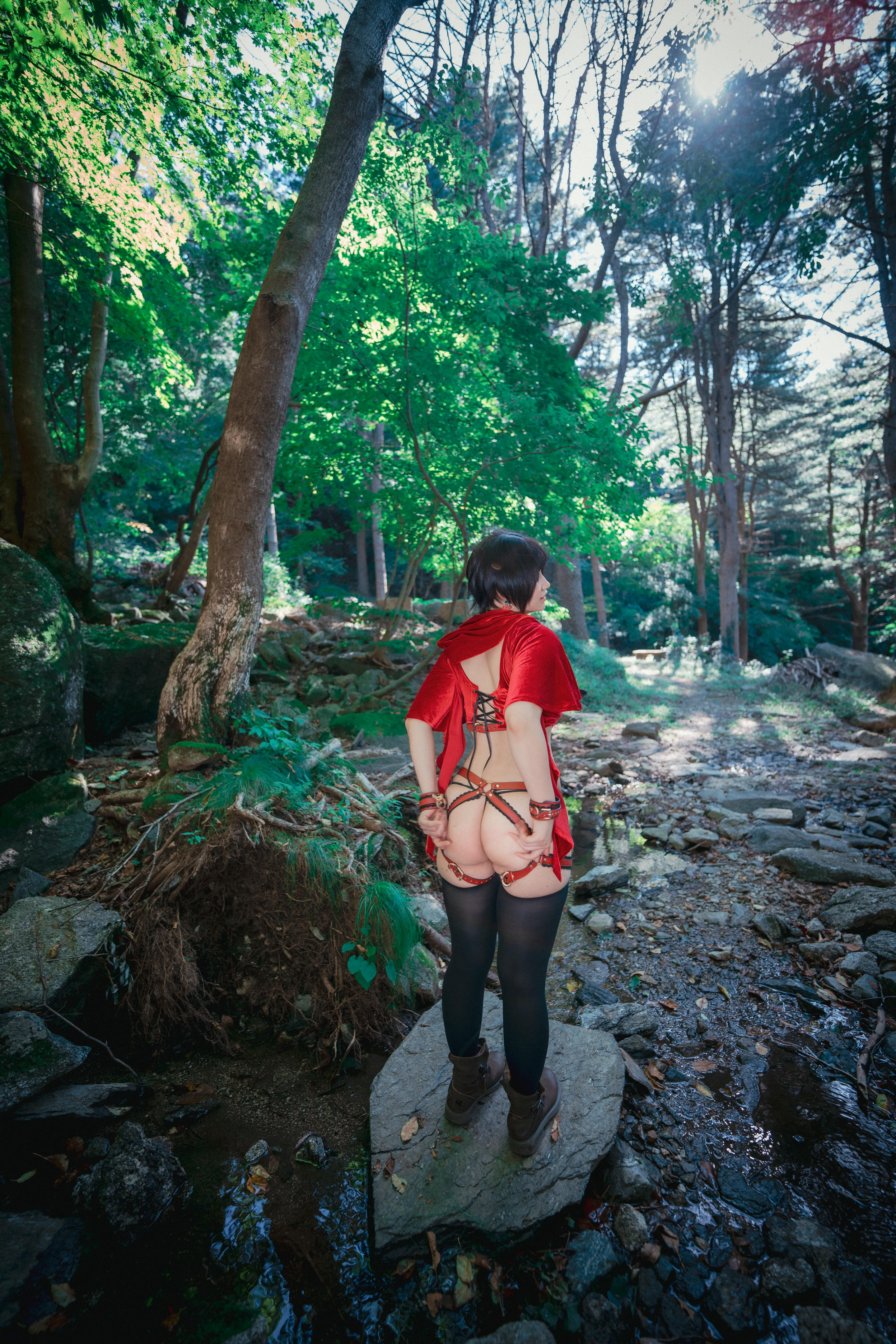 韩国美女-DJAWA Photo Vol.0195 - Mimmi Naughty Red Hiring Hood [125P 3.17GB]_第4集
