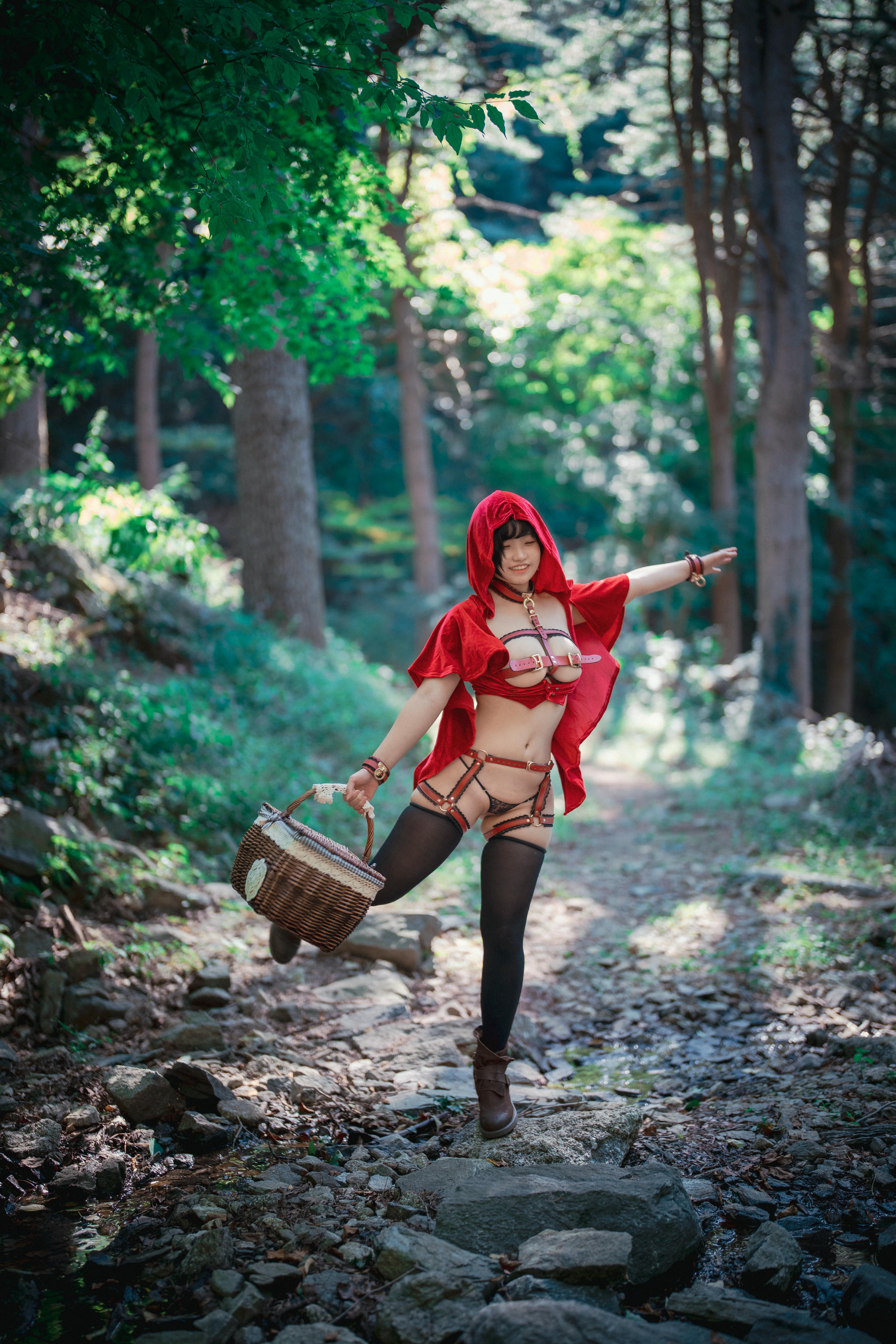 韩国美女-DJAWA Photo Vol.0195 - Mimmi Naughty Red Hiring Hood [125P 3.17GB]_第4集