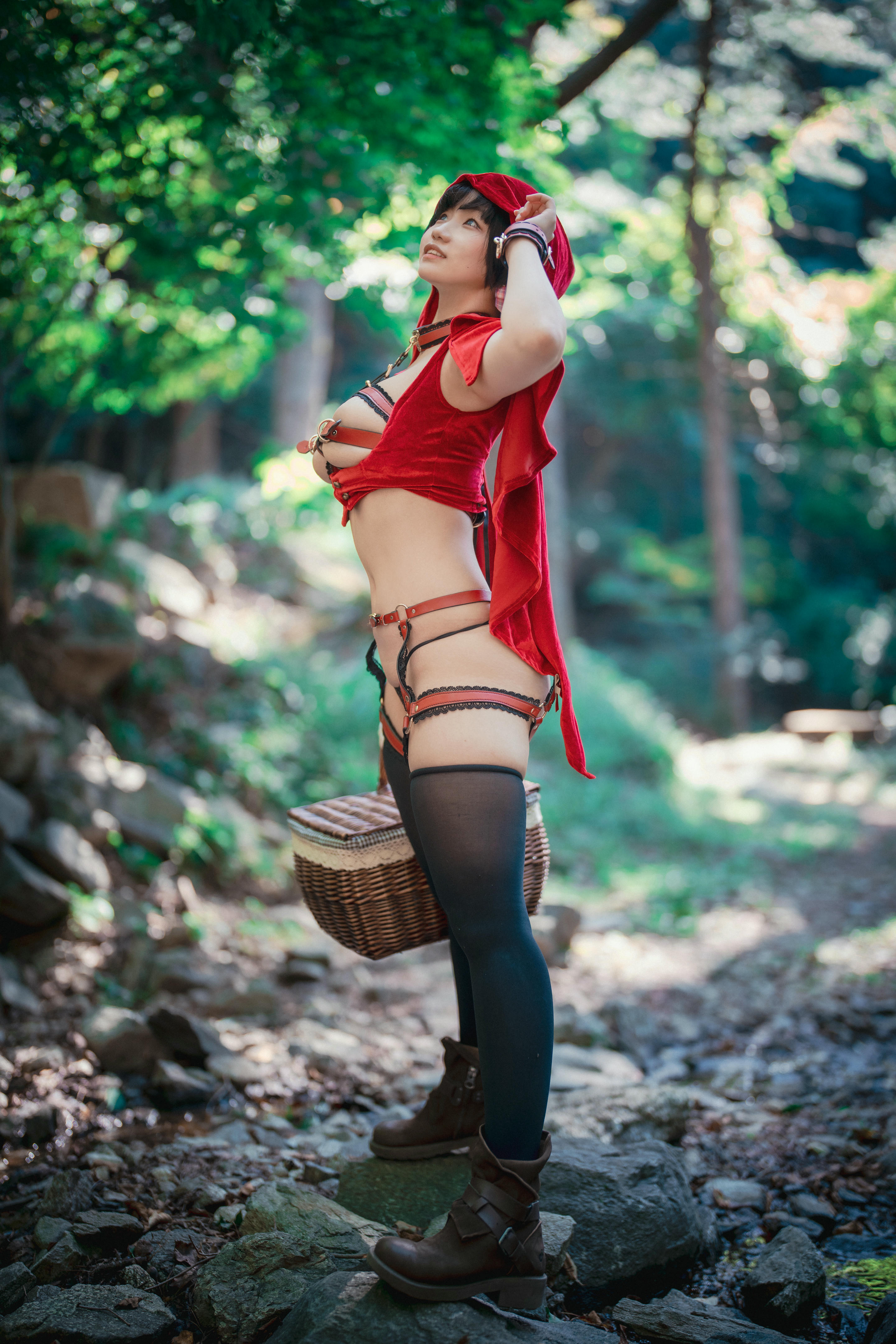 韩国美女-DJAWA Photo Vol.0195 - Mimmi Naughty Red Hiring Hood [125P 3.17GB]_第4集