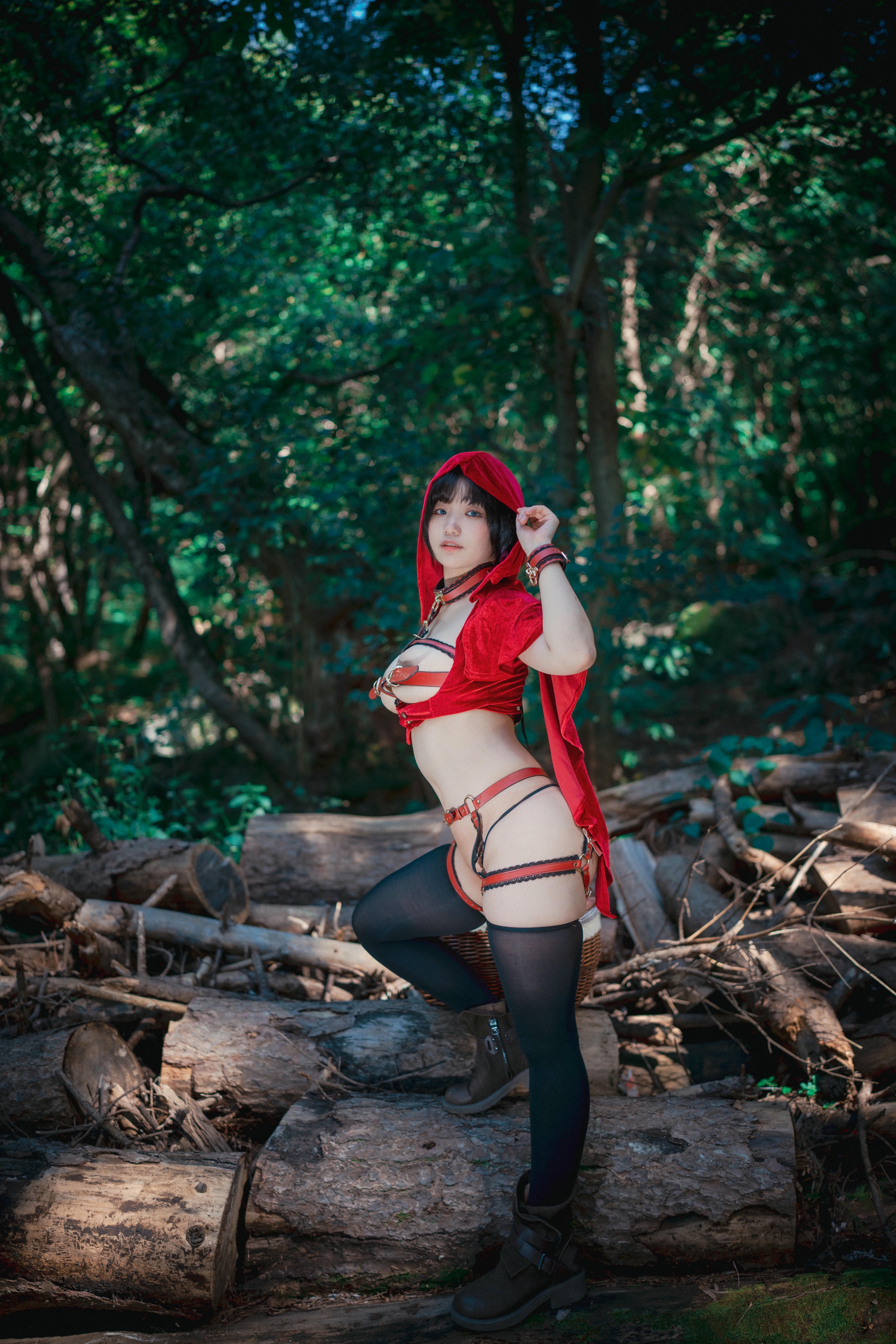 韩国美女-DJAWA Photo Vol.0195 - Mimmi Naughty Red Hiring Hood [125P 3.17GB]_第5集