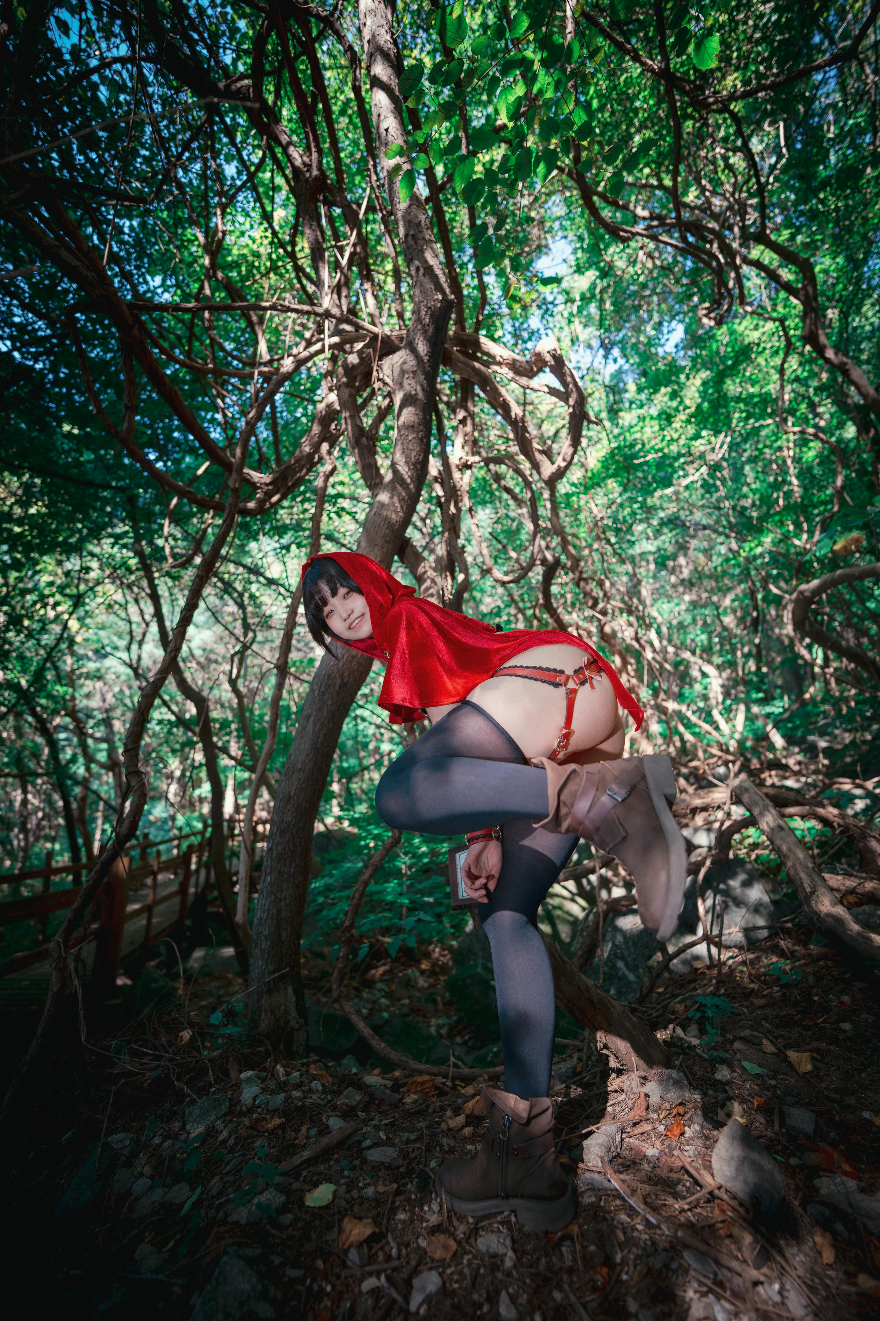 韩国美女-DJAWA Photo Vol.0195 - Mimmi Naughty Red Hiring Hood [125P 3.17GB]_第5集