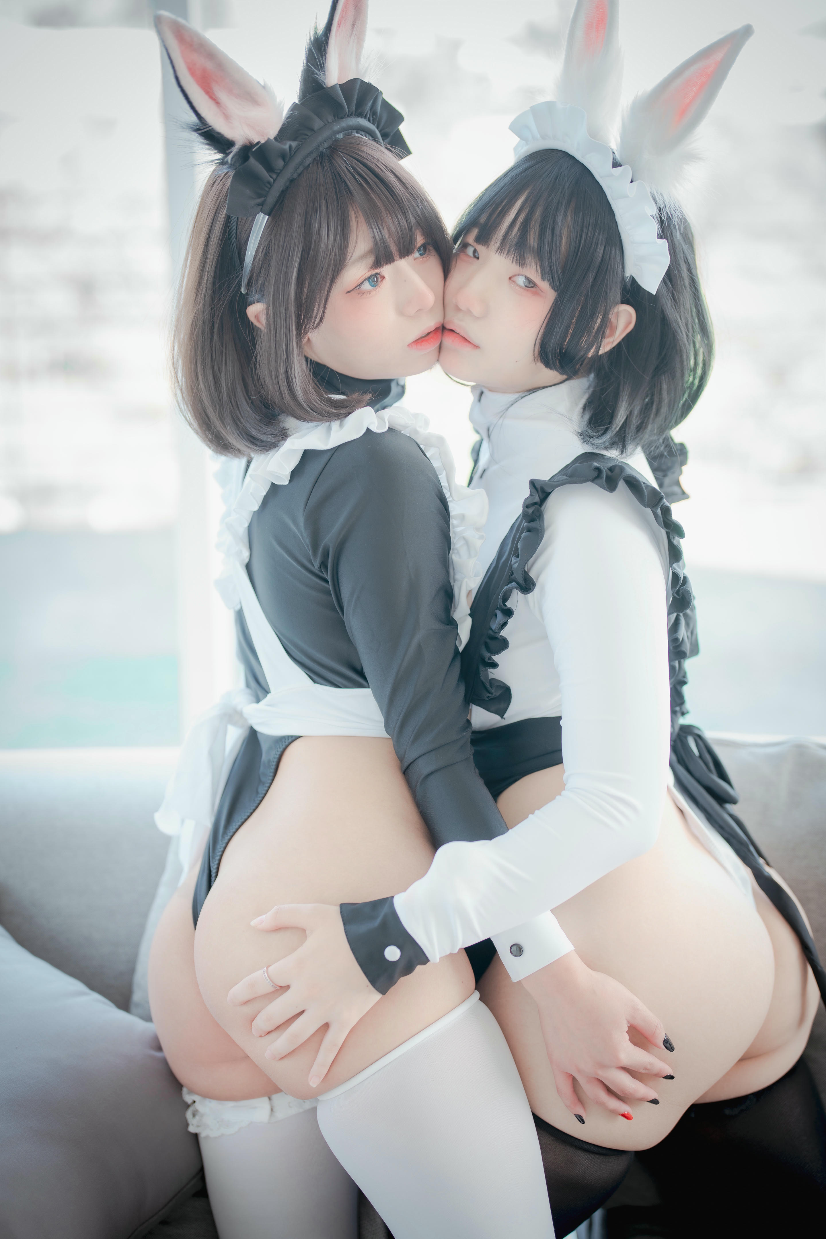 韩国美女-DJAWA Photo Vol.0200 - Maruemon (마루에몽) & Mimmi (밈미) - Maid Mansion W² [122P-2.12GB]-Normal_第3集