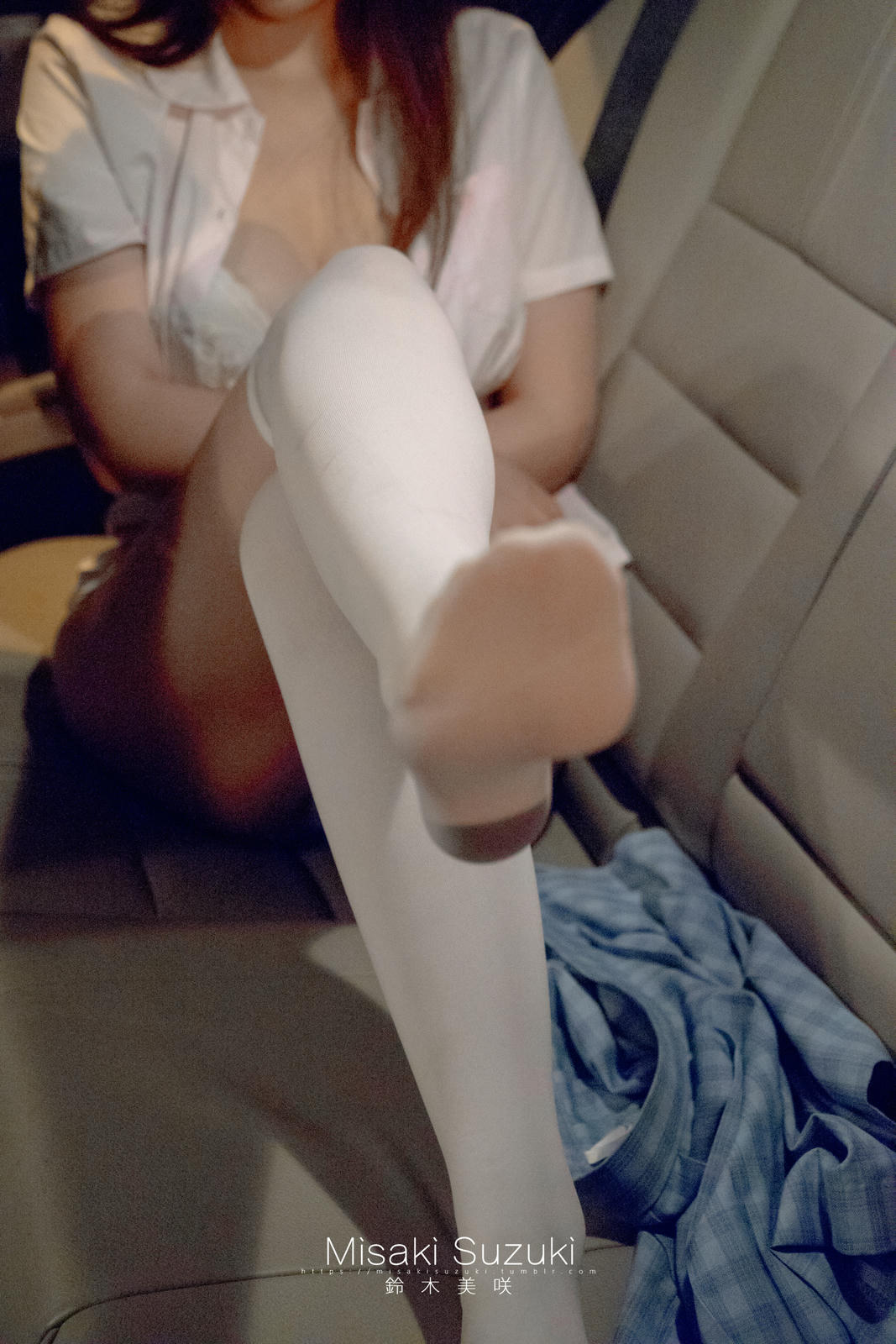 NO.214 铃木美咲(Misaki Suzuki) - 淫乱不堪的肉感1（私家车）24p_第1集