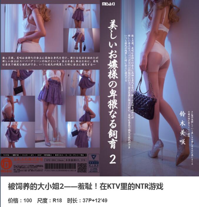 NO.256 铃木美咲(Misaki Suzuki) - 被饲养的大小姐2 38p+1v_第2集