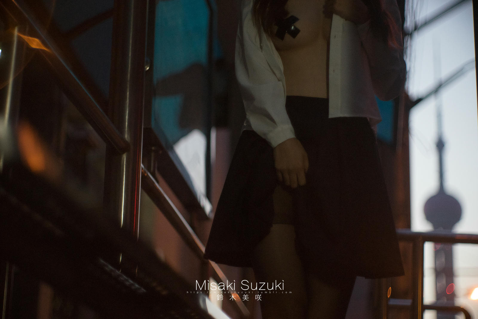 NO.268 铃木美咲(Misaki Suzuki) - 魔都休学旅行-露出！清晨十字路口的选择 21P+2V_第1集