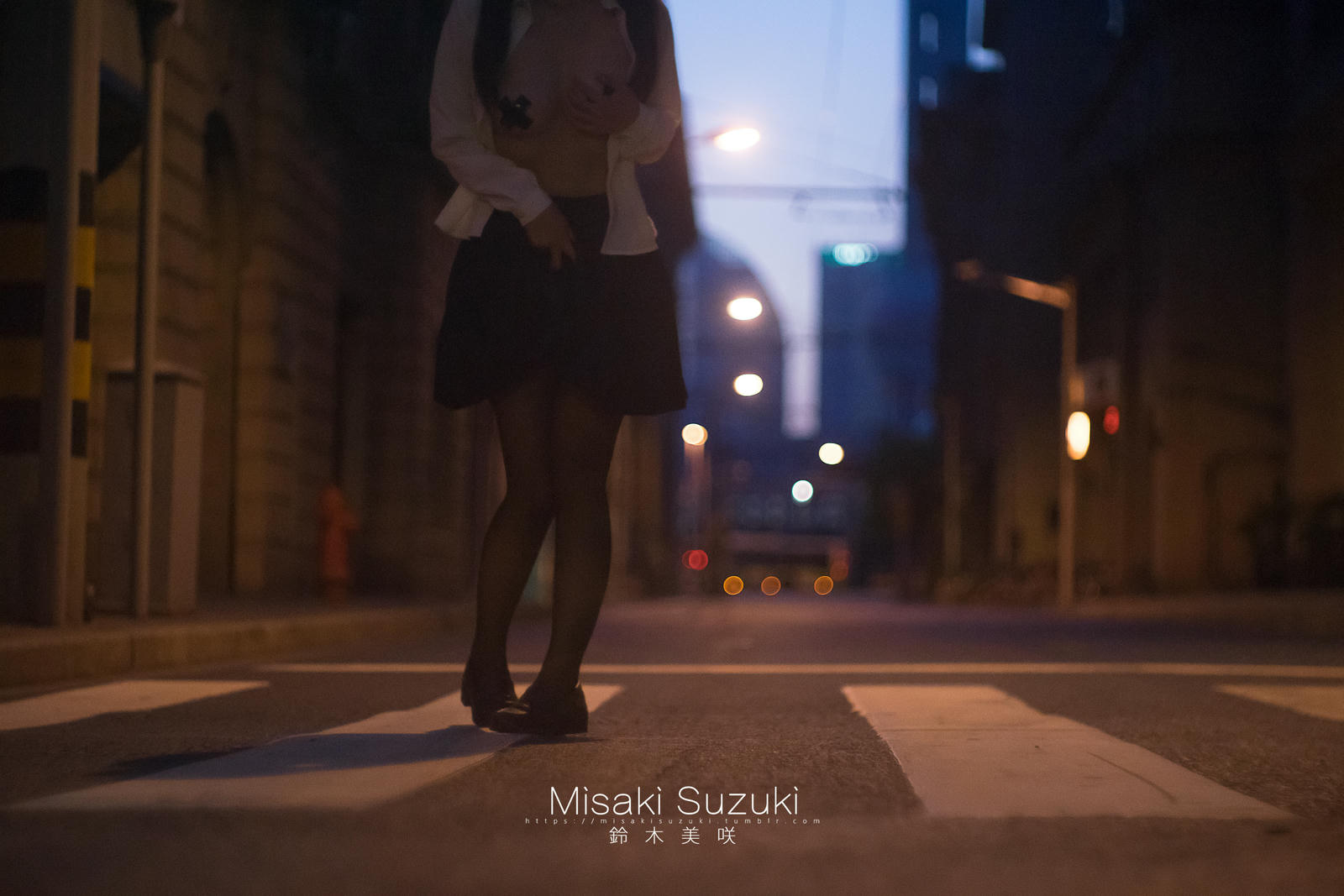 NO.268 铃木美咲(Misaki Suzuki) - 魔都休学旅行-露出！清晨十字路口的选择 21P+2V_第1集