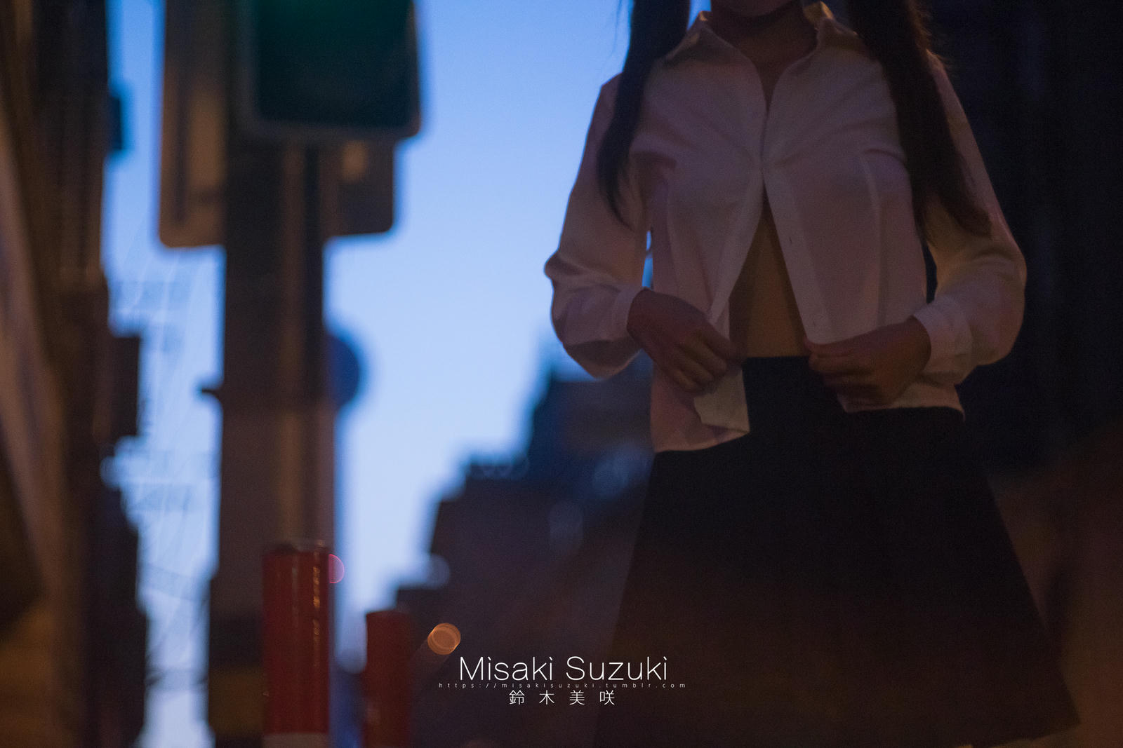 NO.268 铃木美咲(Misaki Suzuki) - 魔都休学旅行-露出！清晨十字路口的选择 21P+2V_第1集