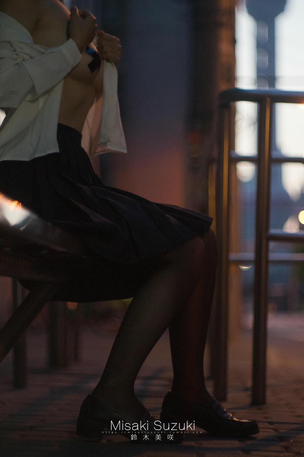 NO.268 铃木美咲(Misaki Suzuki) - 魔都休学旅行-露出！清晨十字路口的选择 21P+2V_第1集