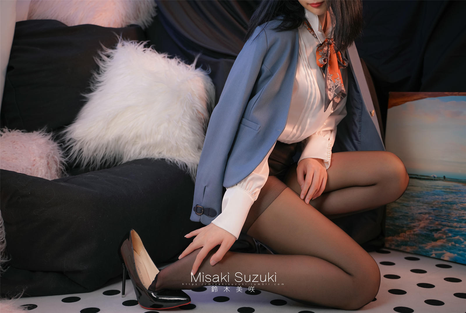 NO.270 铃木美咲(Misaki Suzuki) - 黑丝女教师 60p+1v_第1集