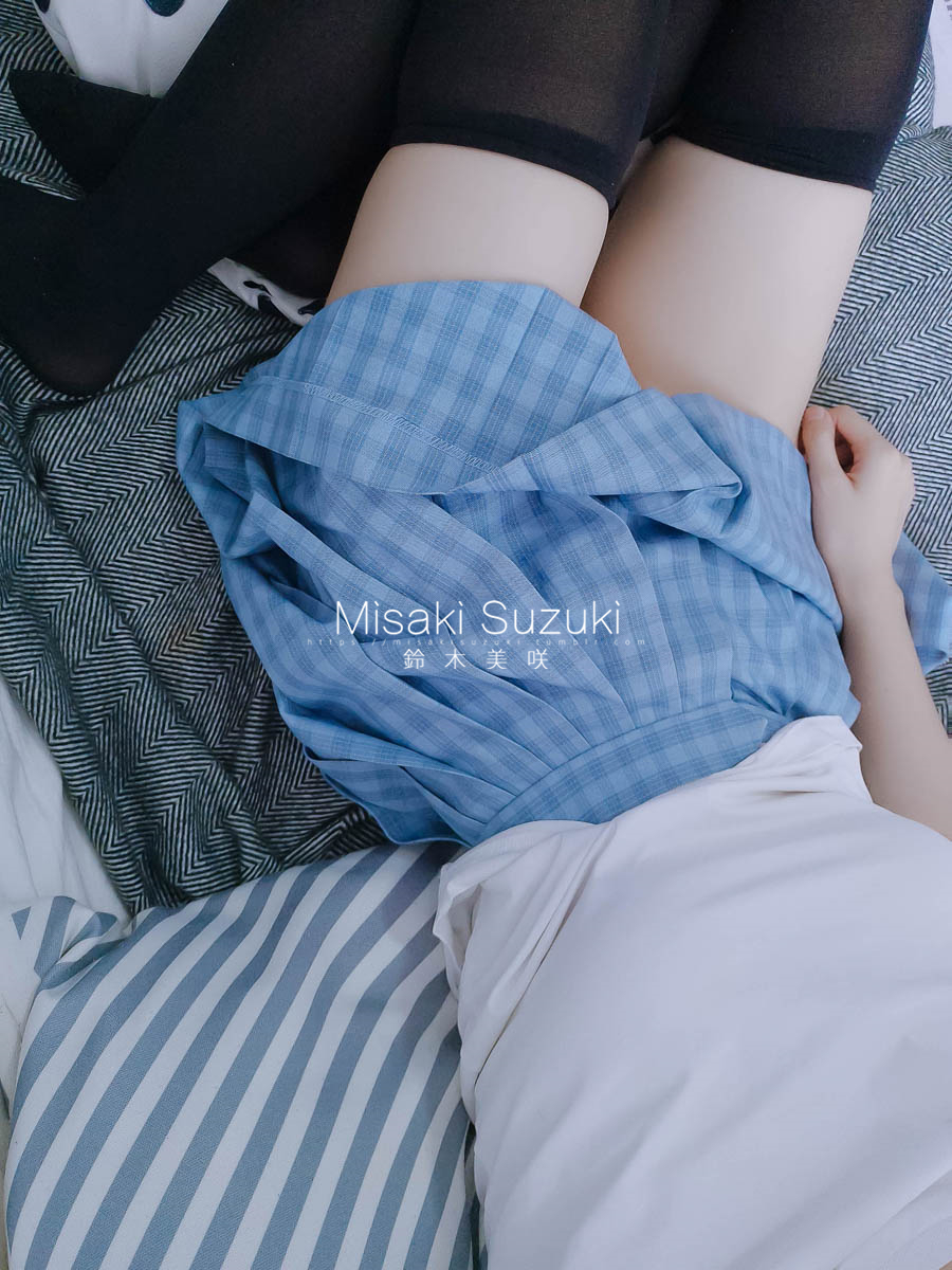 NO.272 铃木美咲(Misaki Suzuki) - 黑色过膝袜语调 48P+1V_第1集