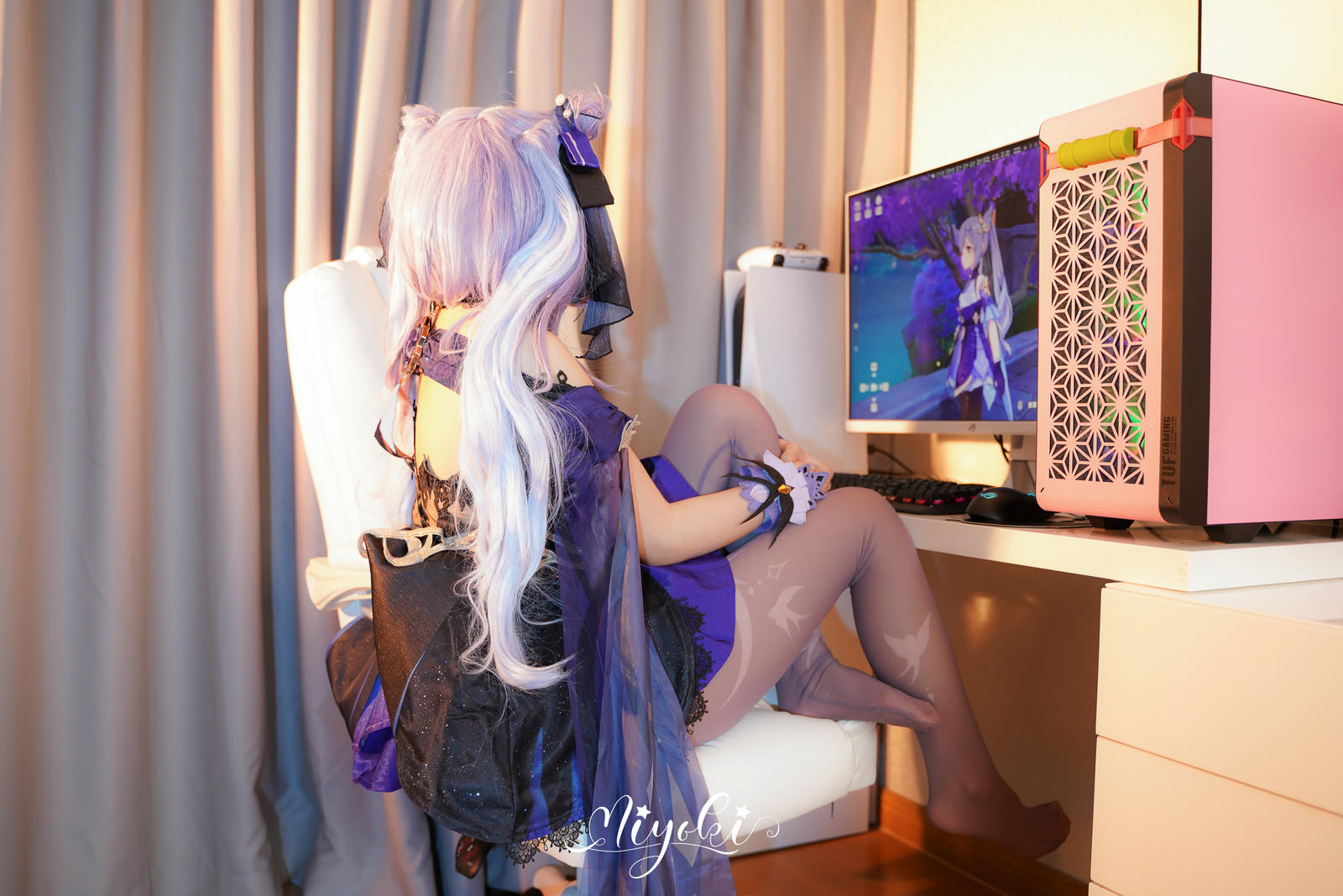 NO.281 铃木美咲(Misaki Suzuki) – 想成为你的偶像（刻晴霓裾翩跹篇） [25P1V 2.48GB]_第2集