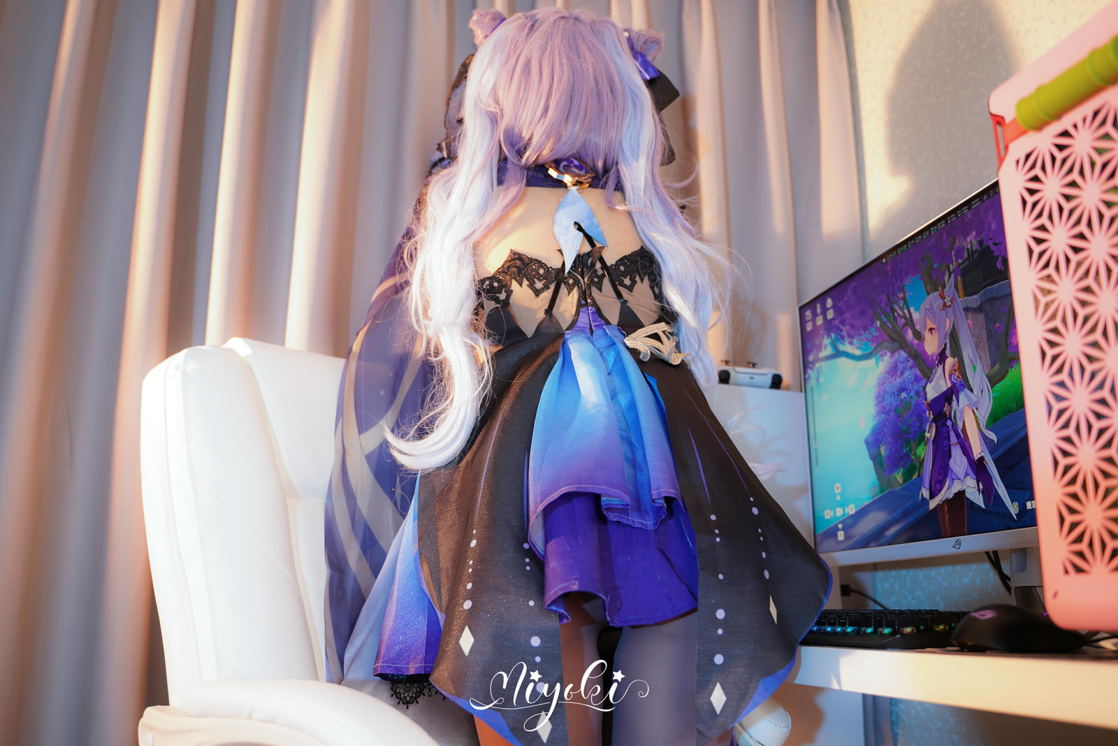 NO.281 铃木美咲(Misaki Suzuki) – 想成为你的偶像（刻晴霓裾翩跹篇） [25P1V 2.48GB]_第2集