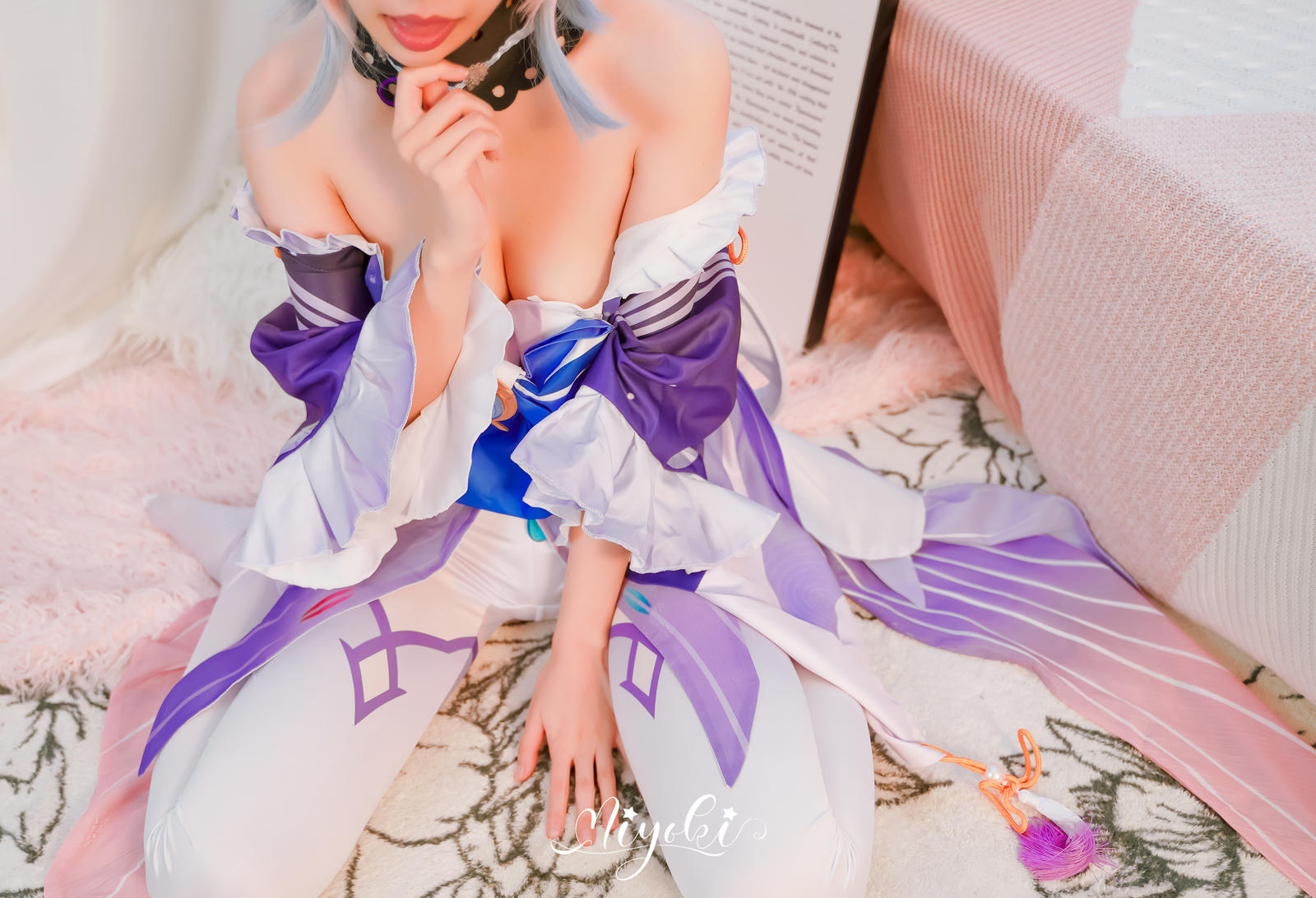 NO.282 铃木美咲(Misaki Suzuki) – 想成为你的偶像（珊瑚宫心海篇）[38P1V 3.48GB]_第1集