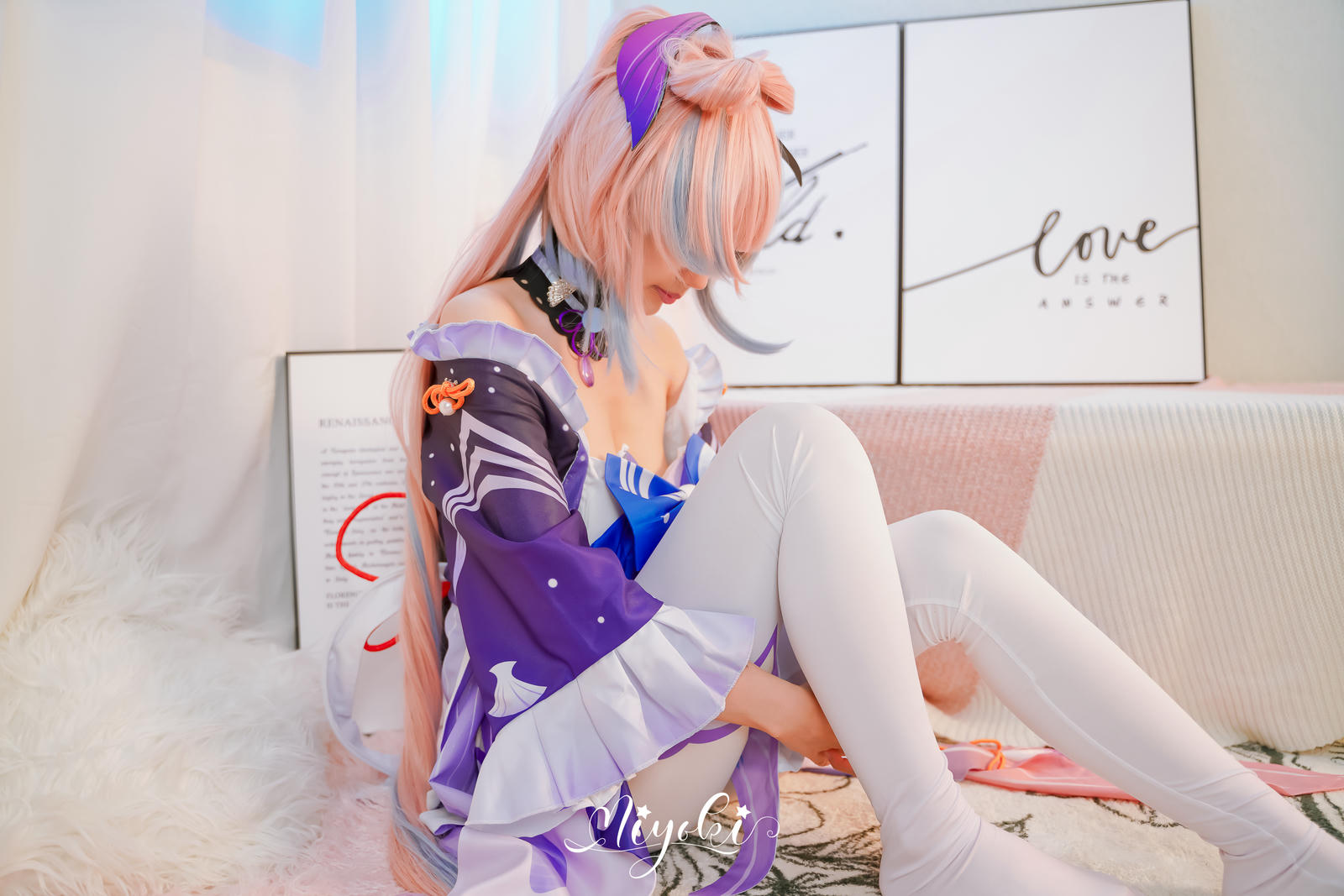 NO.282 铃木美咲(Misaki Suzuki) – 想成为你的偶像（珊瑚宫心海篇）[38P1V 3.48GB]_第1集