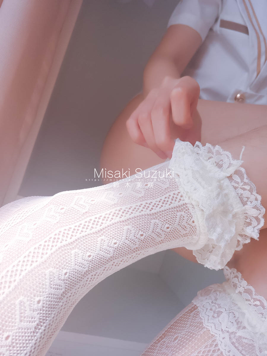 NO.130 铃木美咲(Misaki Suzuki) - 主观视角时间03 250p+8v-白丝花纹及膝袜语调_第3集