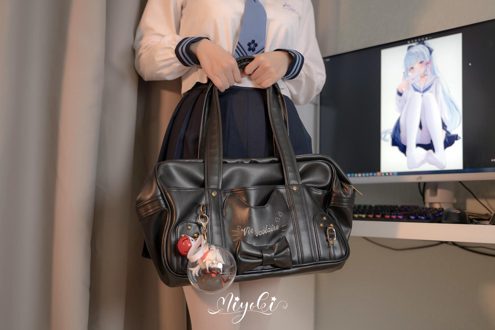 NO.288 铃木美咲(Misaki Suzuki) 想成为你的偶像（神里绫华JK篇）[28P1V 2.34GB]_第1集