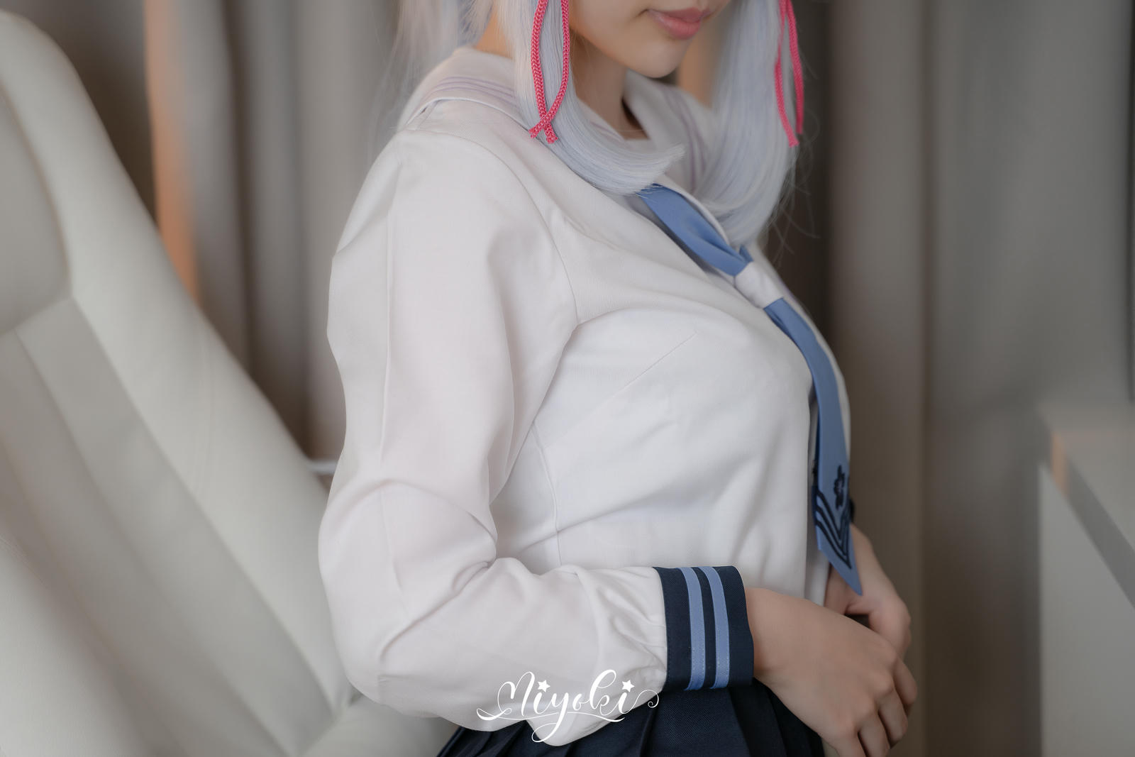 NO.288 铃木美咲(Misaki Suzuki) 想成为你的偶像（神里绫华JK篇）[28P1V 2.34GB]_第1集