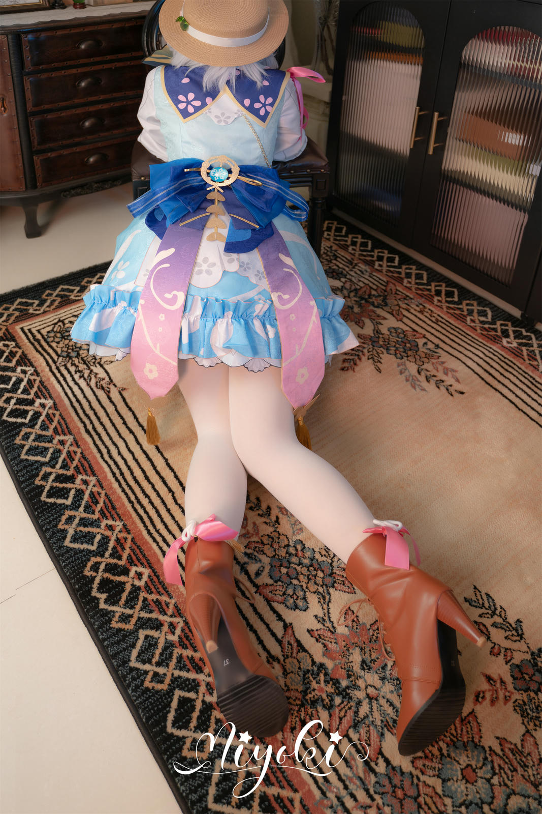 NO.289 铃木美咲(Misaki Suzuki) 神里绫华·花时来信 [47P1V 3.37GB]_第1集