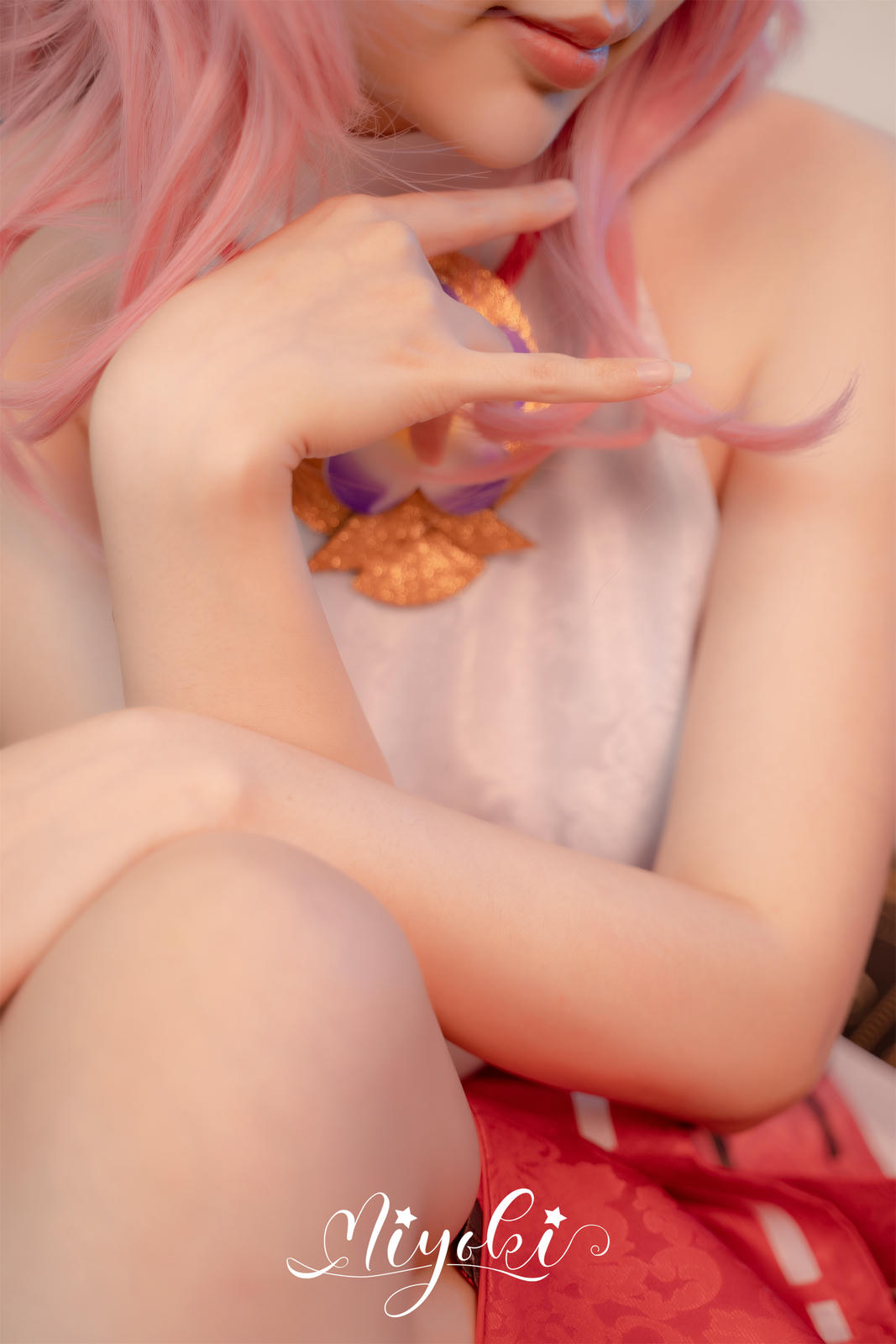 NO.295 铃木美咲(Misaki Suzuki) 浮世笑百姿·八重神子[44P 1V 3.96GB]_第3集