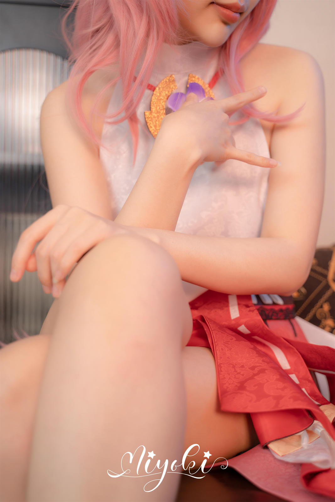 NO.295 铃木美咲(Misaki Suzuki) 浮世笑百姿·八重神子[44P 1V 3.96GB]_第3集