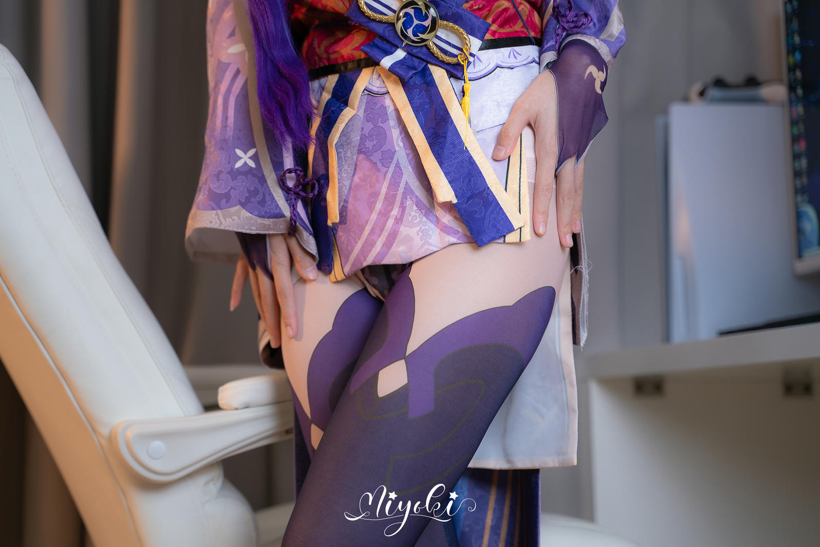 NO.305 铃木美咲(Misaki Suzuki) 想见你-(雷电将军篇）[29P1V 1.39GB]_第1集