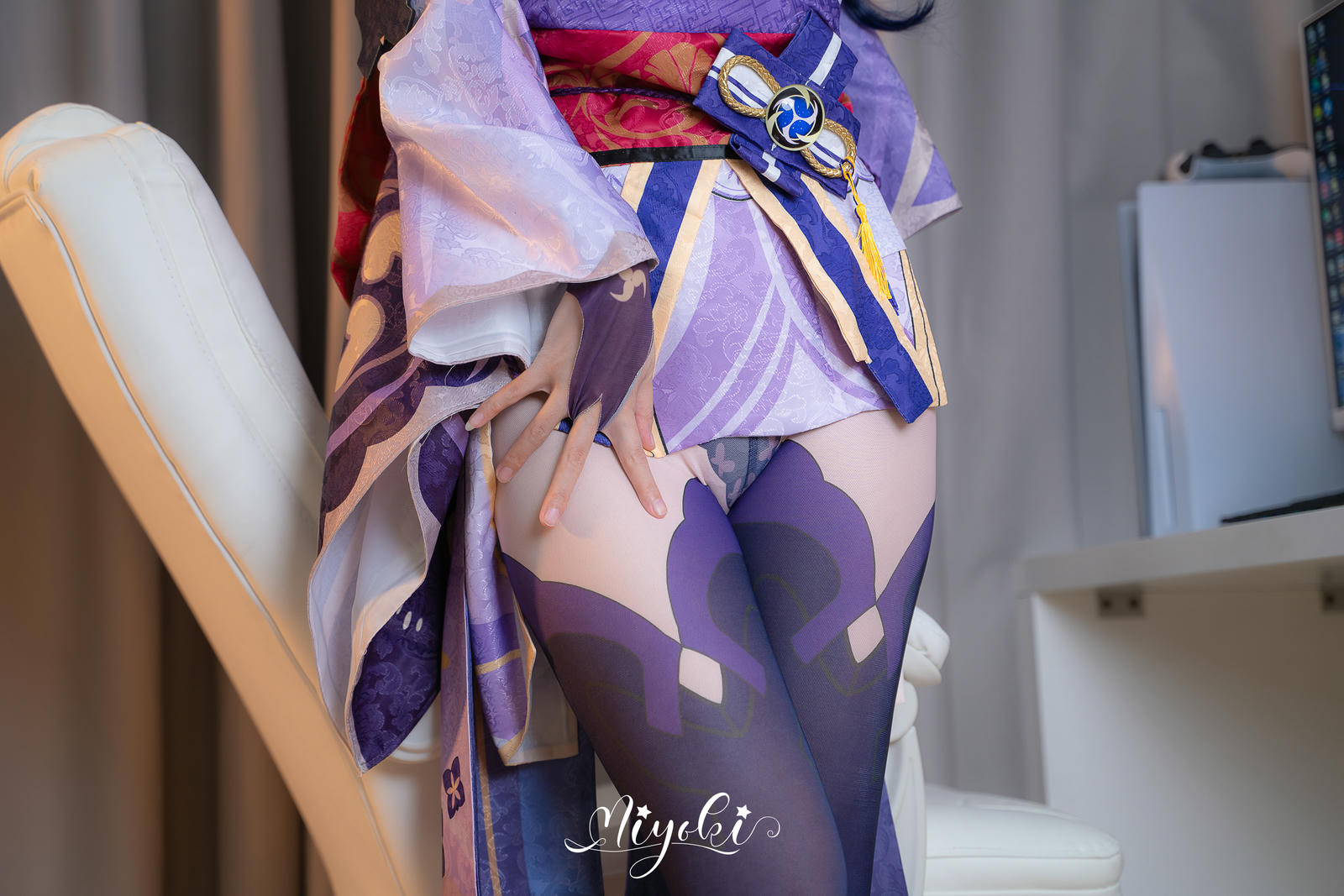 NO.305 铃木美咲(Misaki Suzuki) 想见你-(雷电将军篇）[29P1V 1.39GB]_第1集