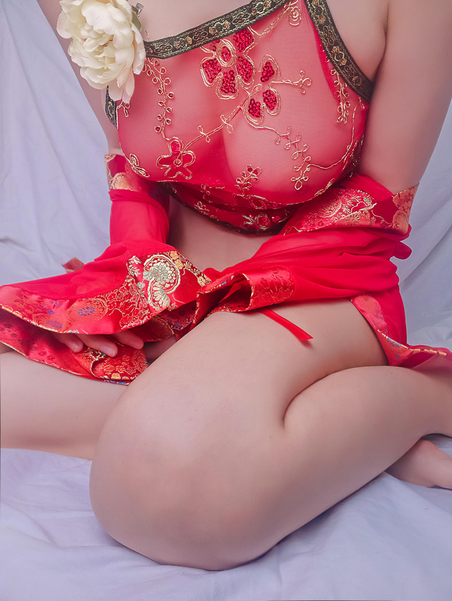 铃木美咲NO.024 软软趴在床单上 - 170117 离春节越来越近 25P+1V_第1集