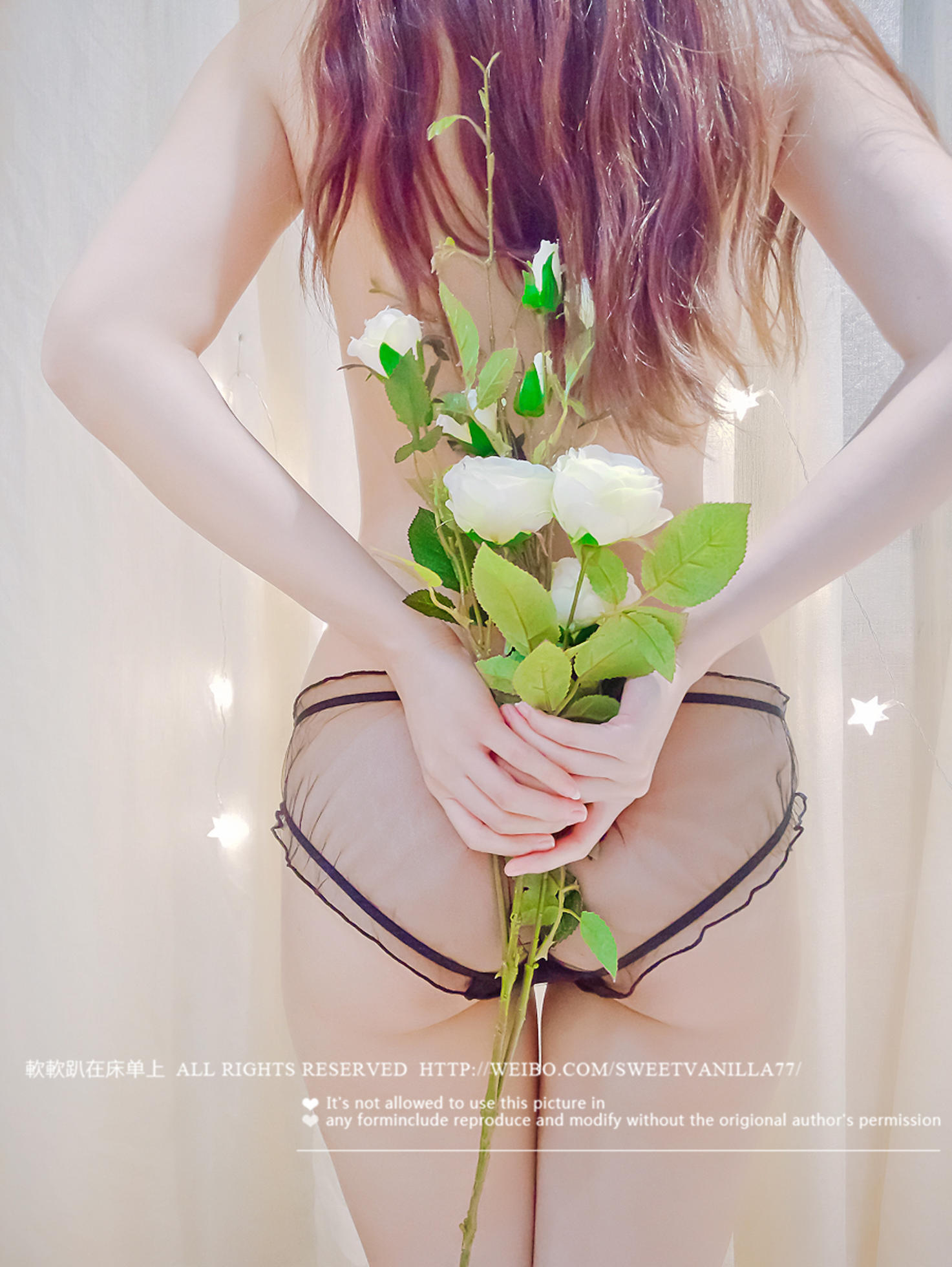 铃木美咲NO.042 软软趴在床单上 - 170312 透明内裤 10P+4V_第1集