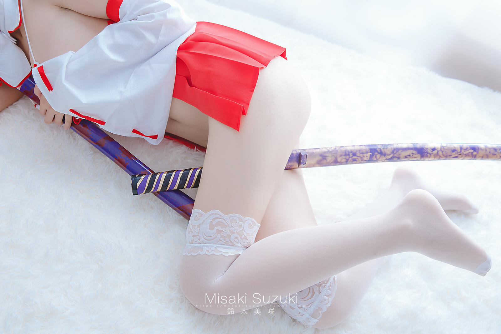 NO.143 铃木美咲(Misaki Suzuki) - 初心巫女 33p+1v_第1集