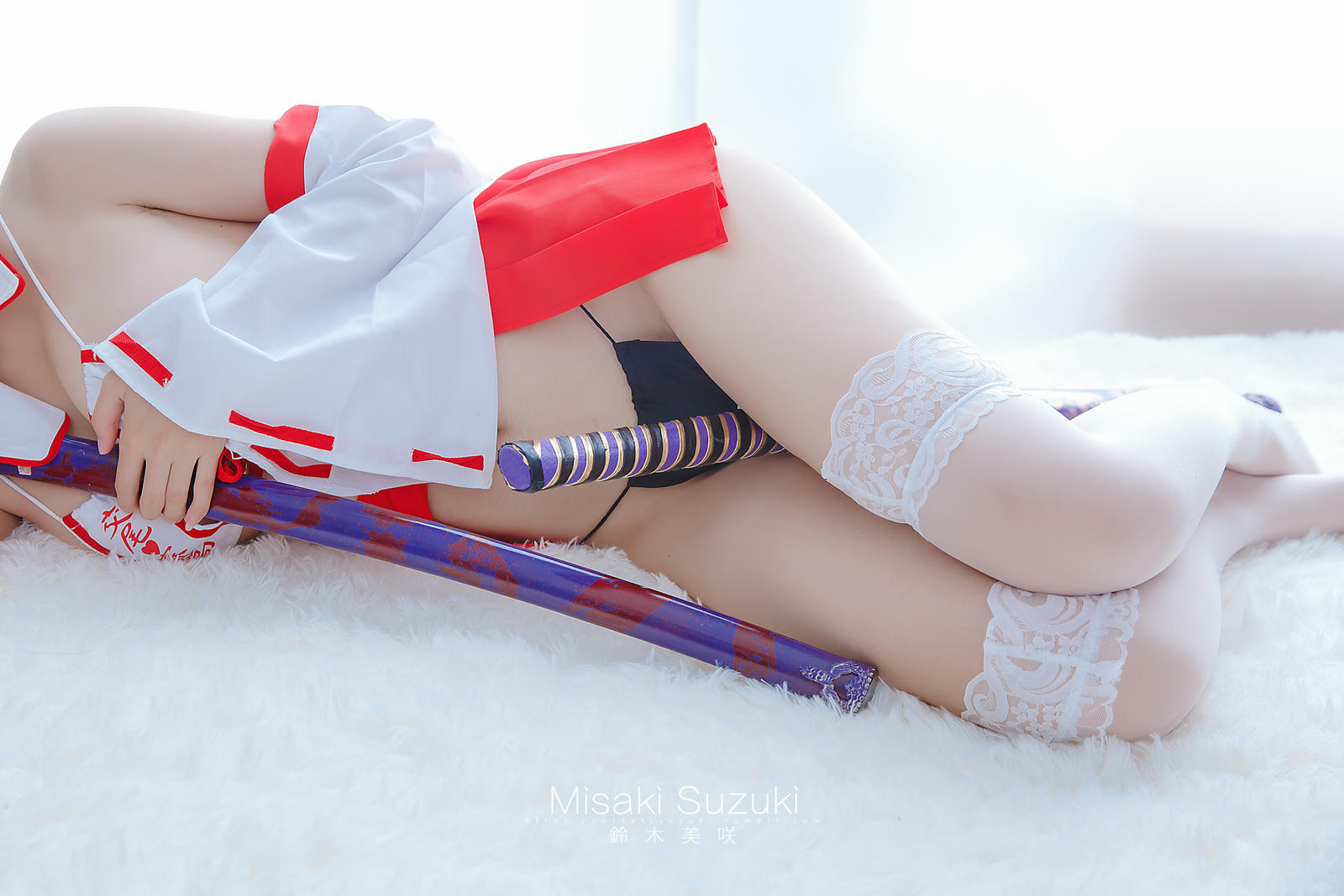 NO.143 铃木美咲(Misaki Suzuki) - 初心巫女 33p+1v_第1集