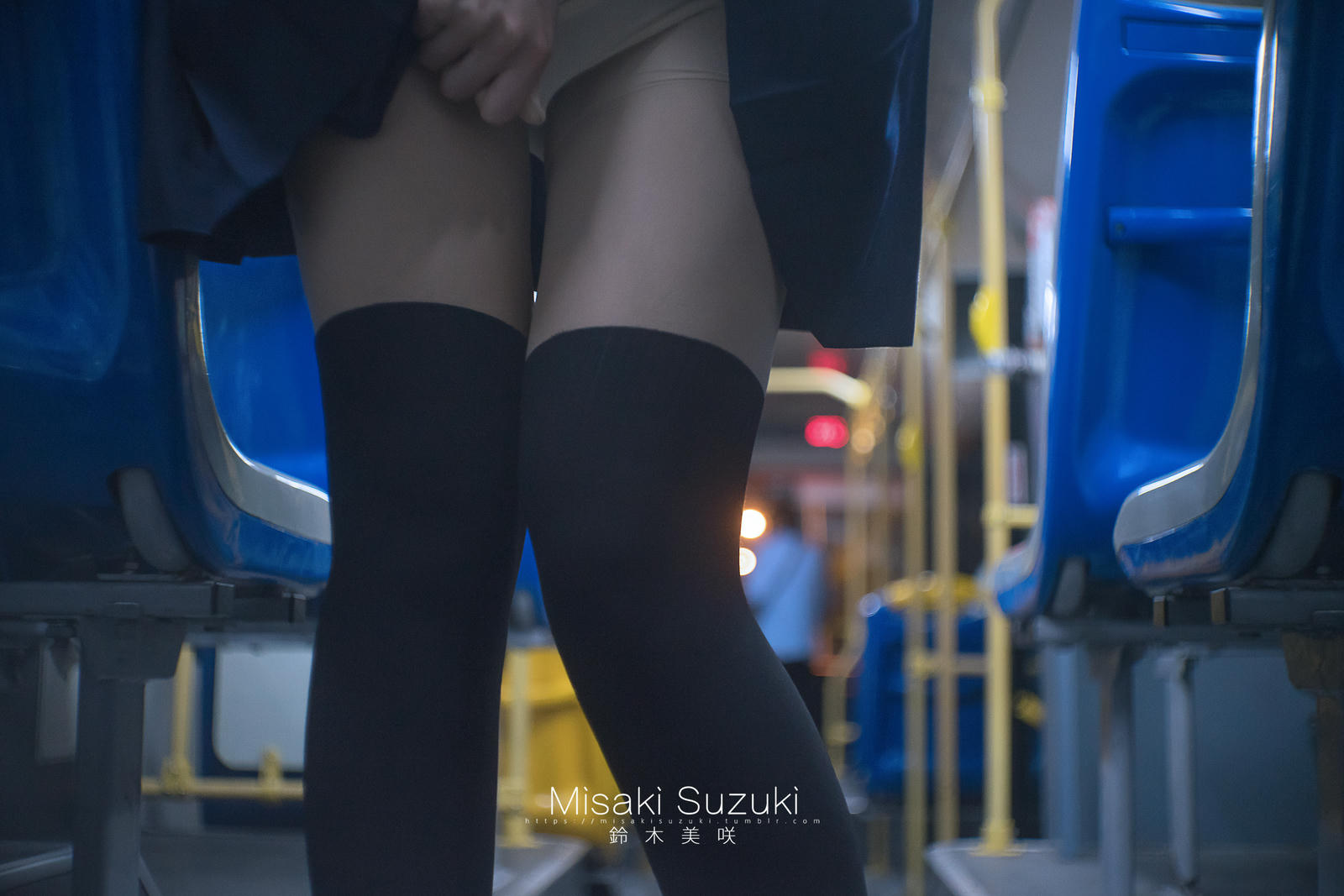 NO.146 铃木美咲(Misaki Suzuki) - 制服少女电车露出（晚上）22p+3v_第1集