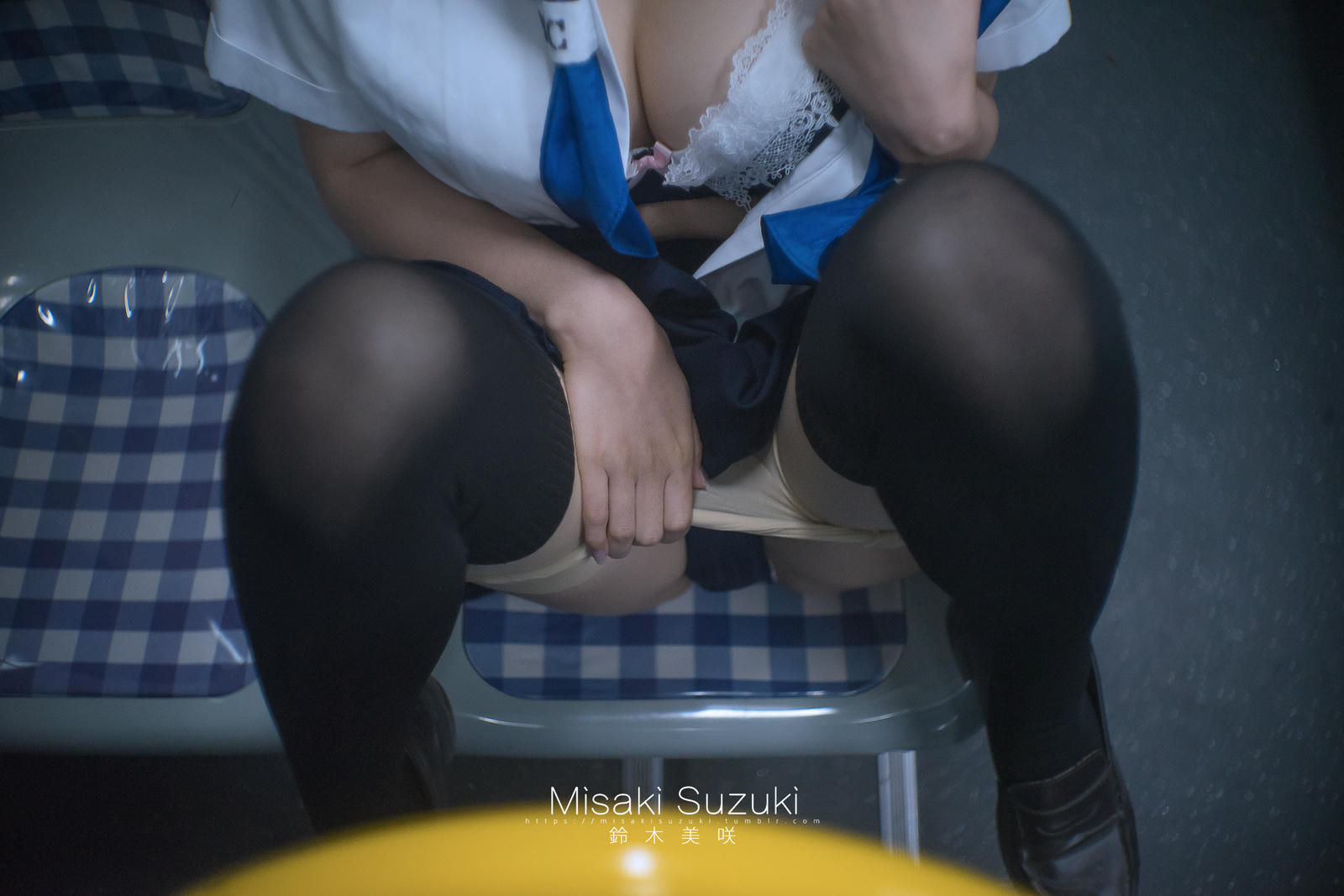 NO.146 铃木美咲(Misaki Suzuki) - 制服少女电车露出（晚上）22p+3v_第2集