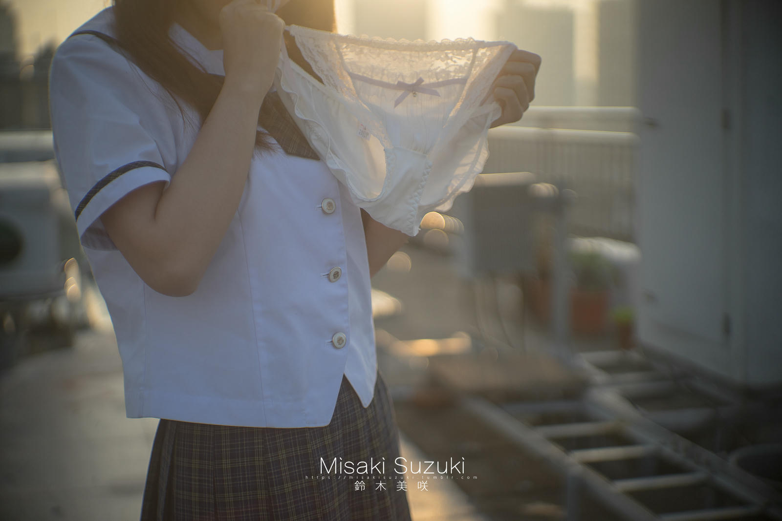 NO.168 铃木美咲(Misaki Suzuki) - 女子校生放课后的侮辱（天台jk制服）70p_第2集