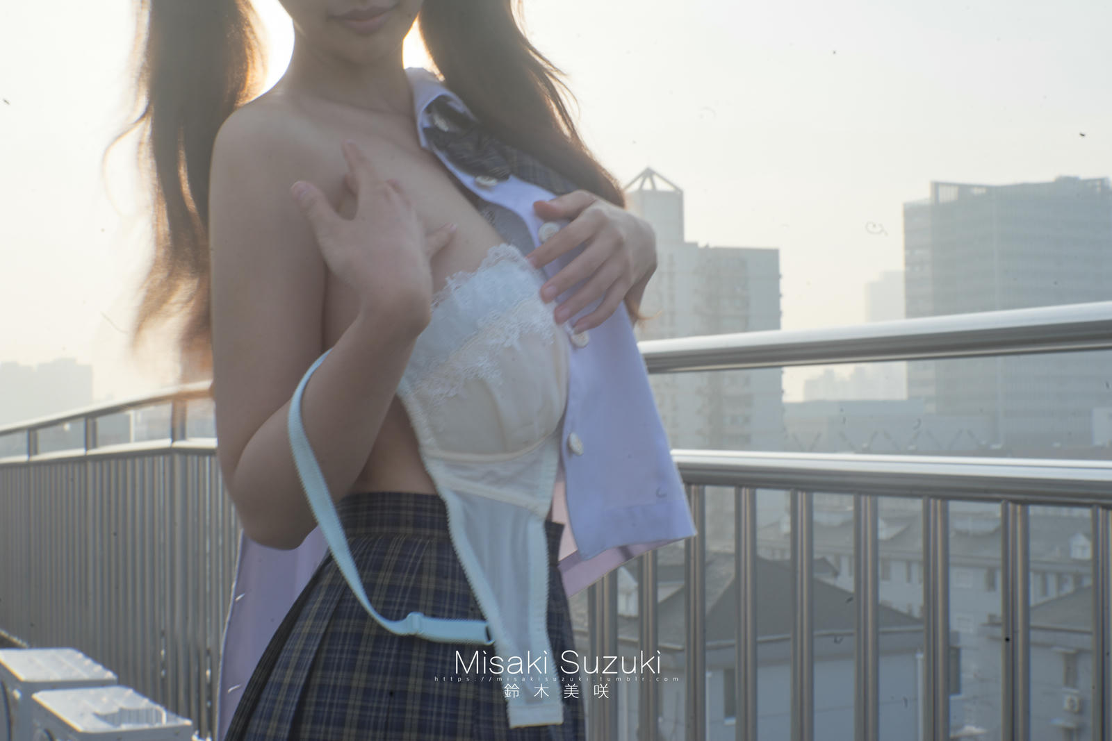 NO.168 铃木美咲(Misaki Suzuki) - 女子校生放课后的侮辱（天台jk制服）70p_第3集