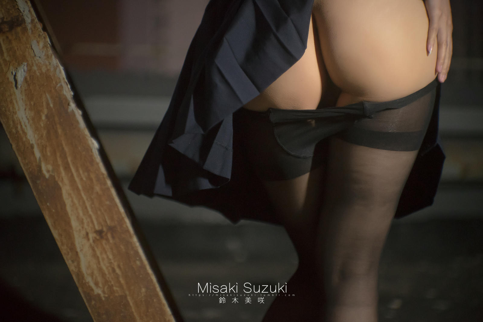 NO.169 铃木美咲(Misaki Suzuki) - 女子校生深夜援助交际（夜景天台黑丝连裤袜）52p_第1集