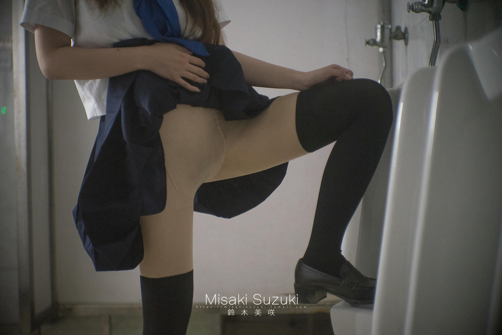 NO.170 铃木美咲(Misaki Suzuki) - 女子高校生便所交际（男厕）25p_第2集