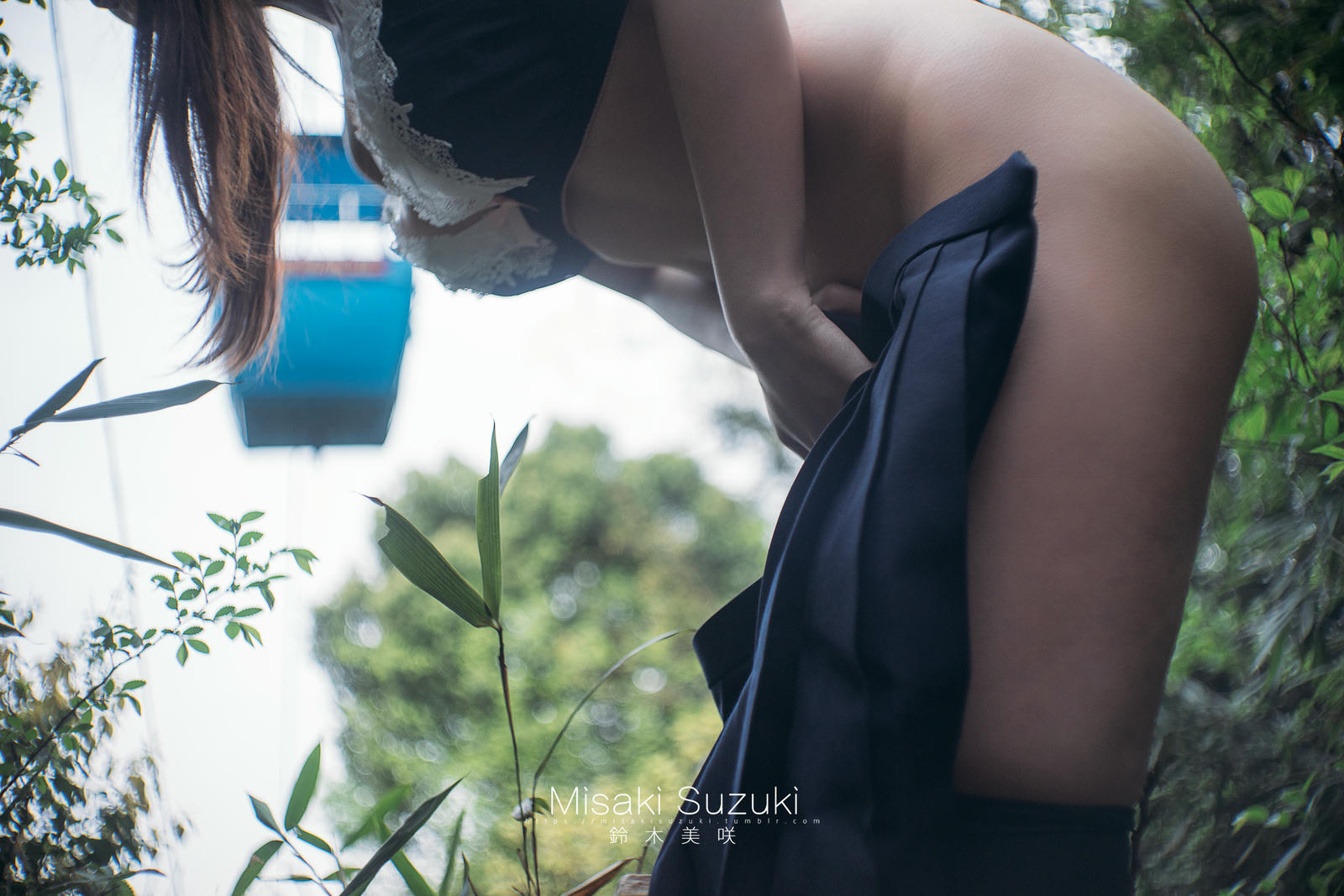 NO.171 铃木美咲(Misaki Suzuki) - 女子高生强制郊外露出 40p+9v_第2集