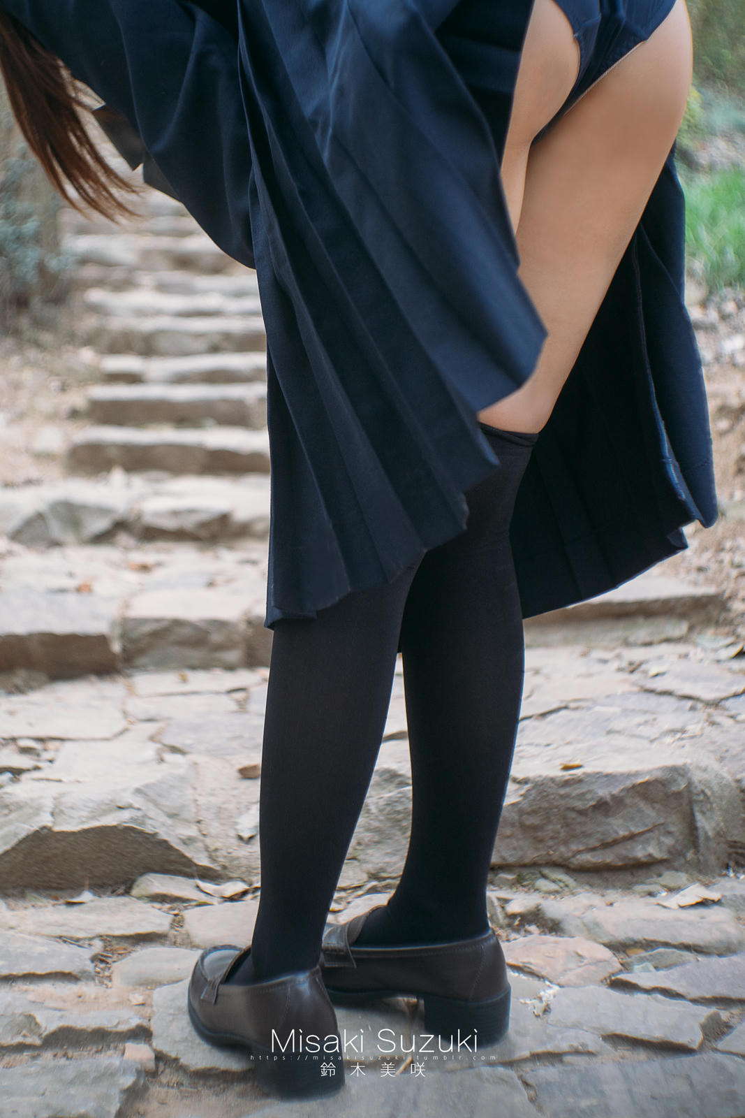 NO.171 铃木美咲(Misaki Suzuki) - 女子高生强制郊外露出 40p+9v_第2集