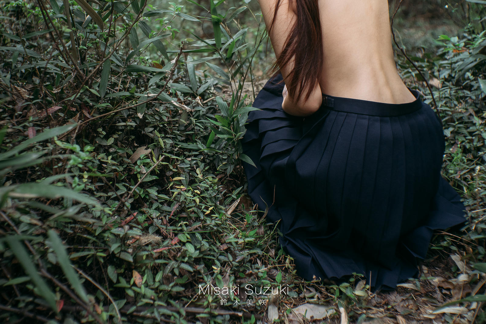 NO.171 铃木美咲(Misaki Suzuki) - 女子高生强制郊外露出 40p+9v_第2集