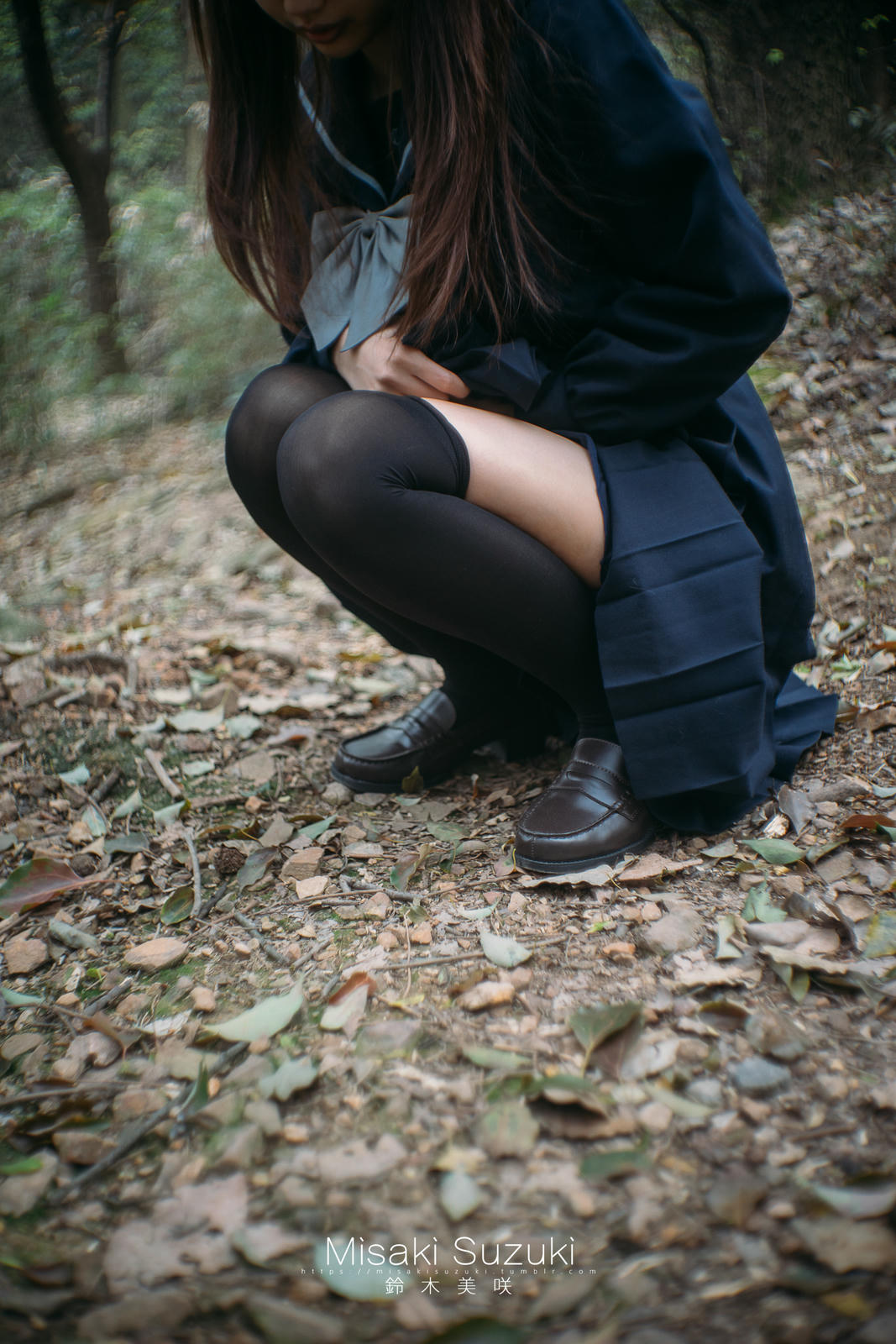 NO.171 铃木美咲(Misaki Suzuki) - 女子高生强制郊外露出 40p+9v_第1集